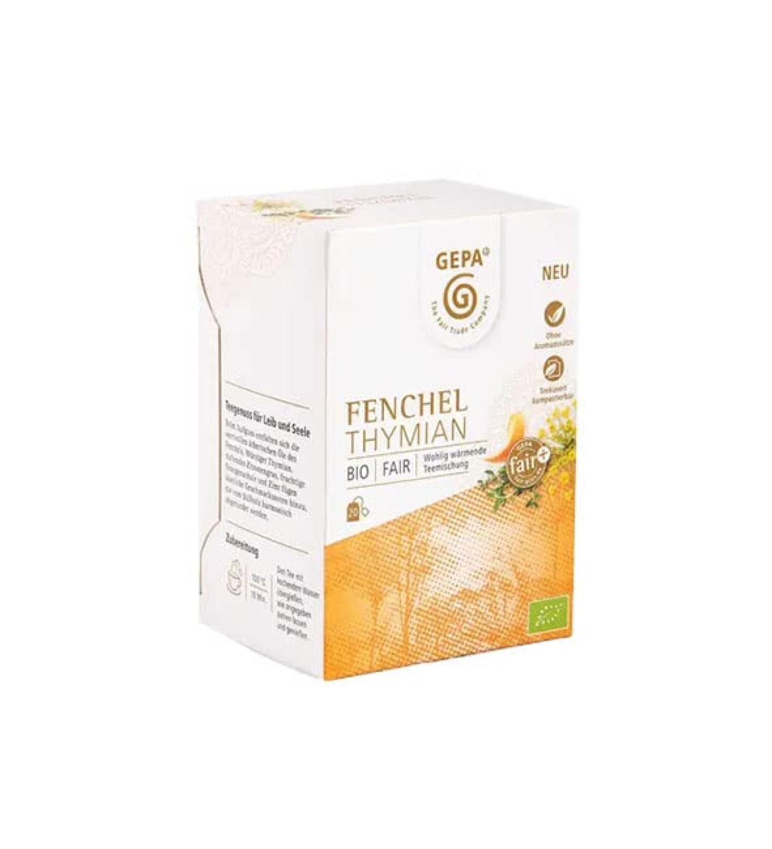 GEPA GEPA Organic Fennel Tea - 20 tea bags