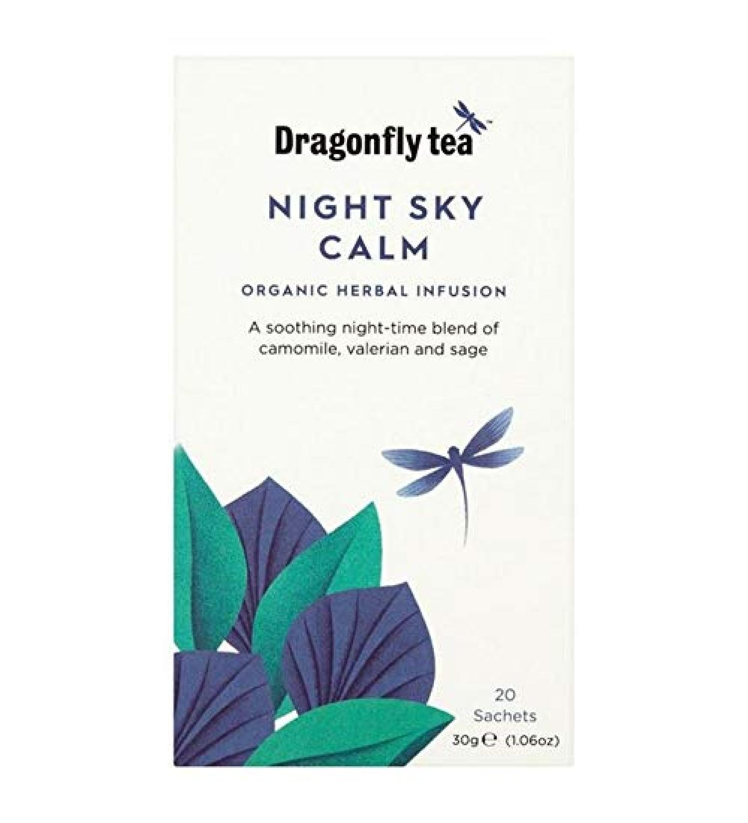 Dragonfly Organic Night Sky Calm 20 per Pack