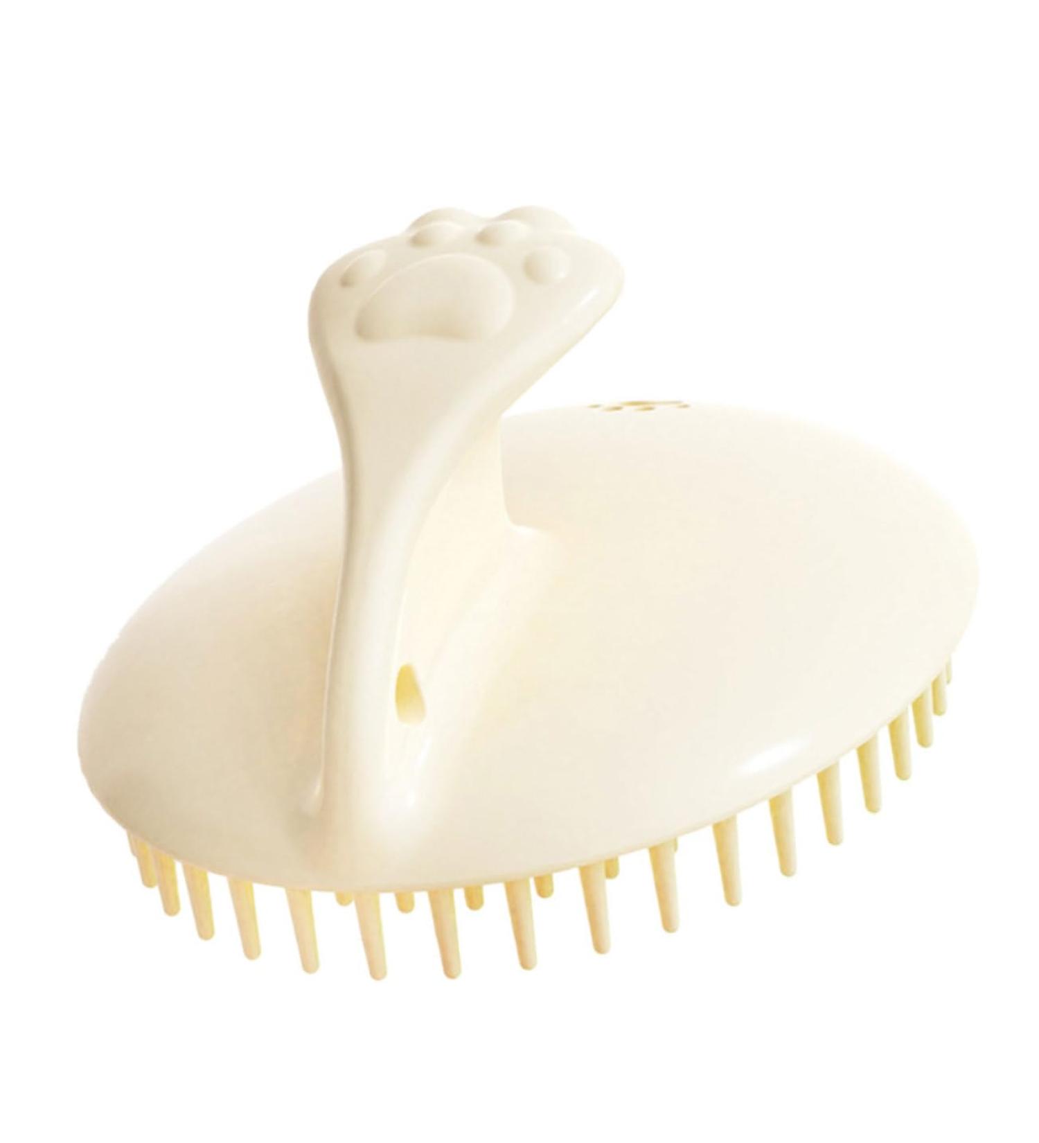 Kombiiuda Shampoo Massage Comb - Dog Shampoo Brush & Scalp Massager | Plastic Shower Brush for Hair Care & Body Scrubbing - Buy Online on GoSupps.com