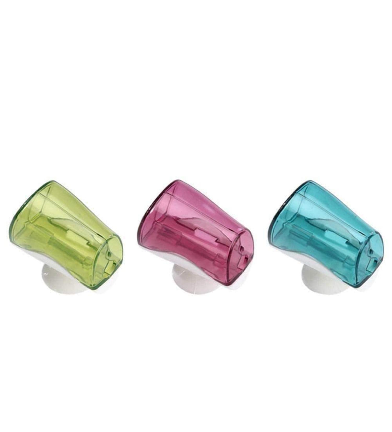 3-Piece Suction Cup Toothbrush Holder & Bathroom Storage - Wall Bracket Gold Metal Toothpaste Cup & Sponge Stand - Ideal Jewelry Tool Organizer - Buy Online on GoSupps.com