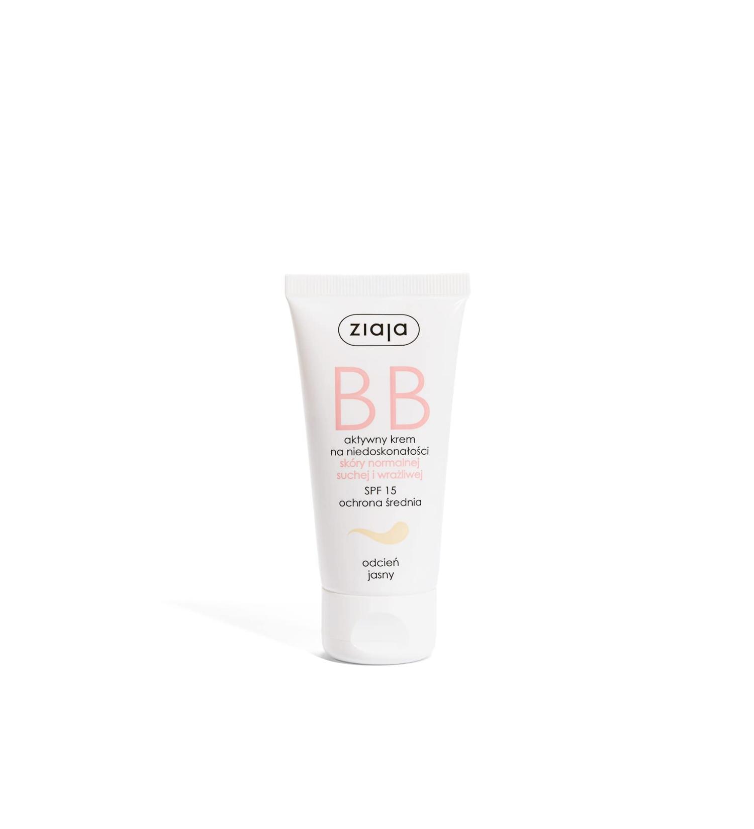 Ziaja BB Cream for normal dry and sensitive skin Cream light 50 ml