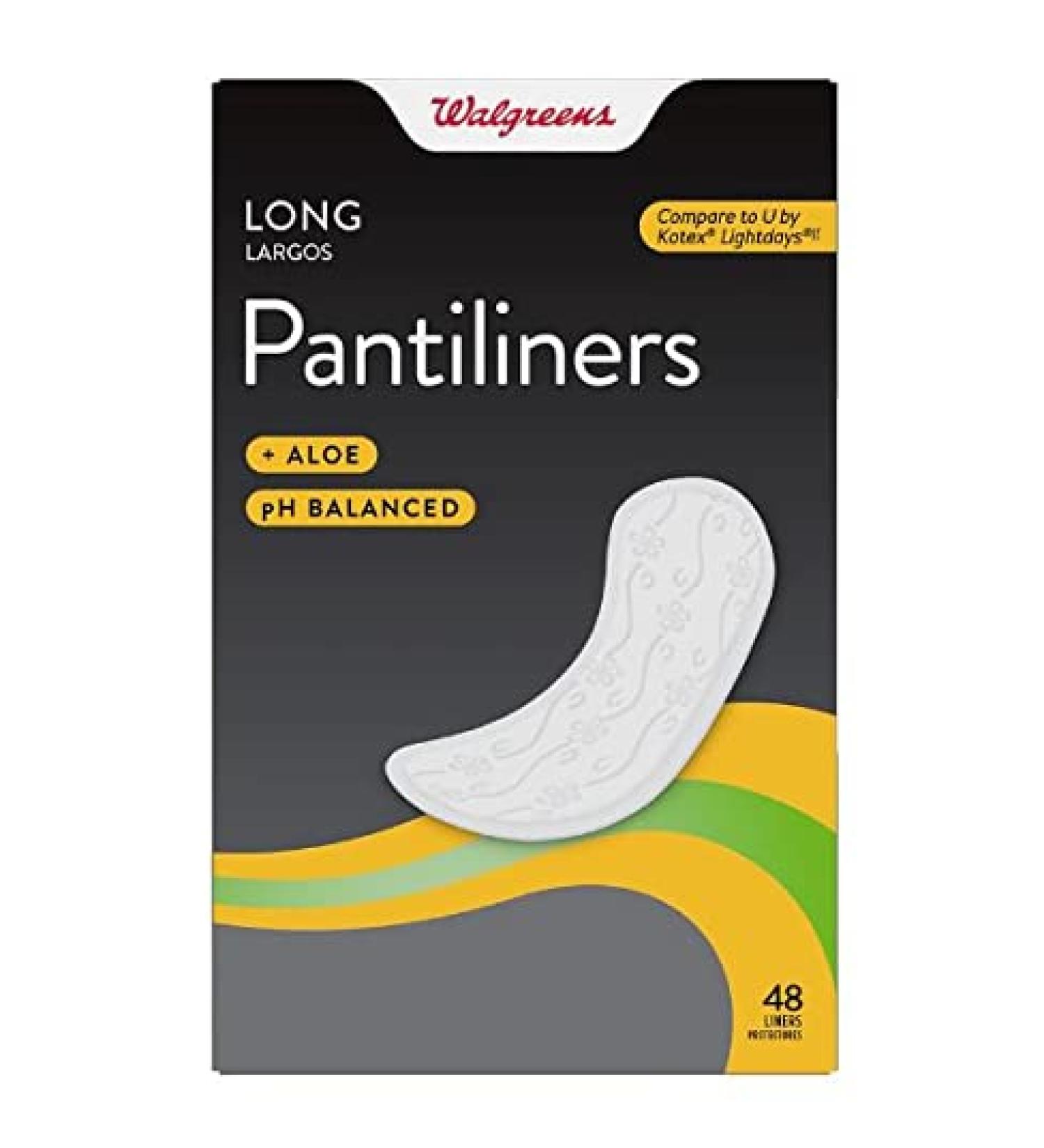 Walgreens Long Pantiliners 48.0ea - Ultimate Protection and Comfort - Buy Online on GoSupps.com