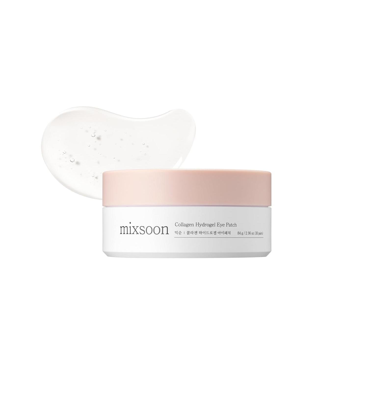 Mixsoon Patchs oculaires au collag ne hydrogel raffermissants soin des yeux patchs hydratants pour les yeux collag ne peptides et acides amin s soin des rides peau clatante (60 pi ces) - Buy Online on GoSupps.com