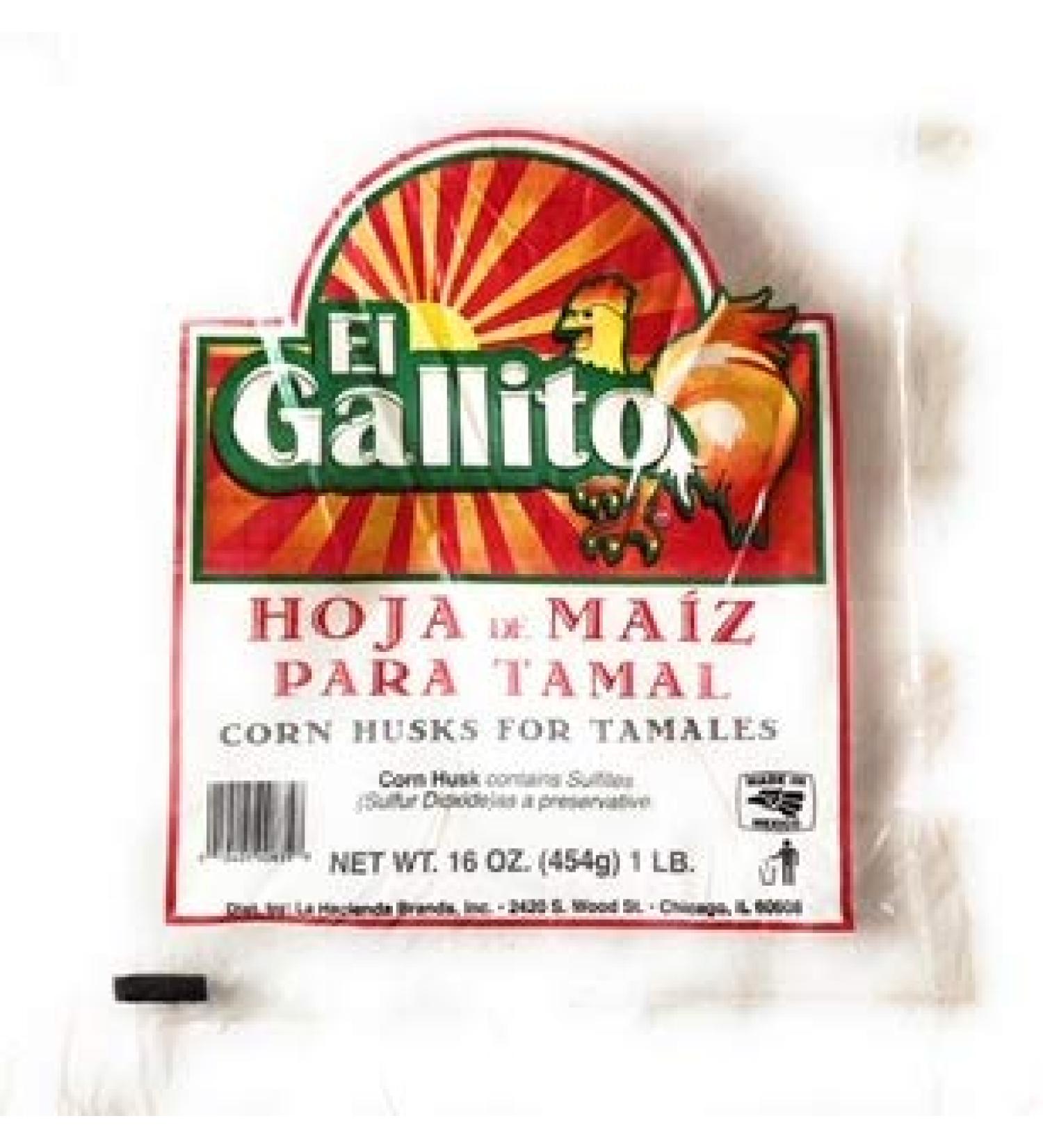 Hoja de Maiz para Tamal ( Corn Husks for Tamales) 454 g just Spreading masa Dough Over The Husks with Meats Cheese Vegetables or Fruit and Boil Them! - Buy Online on GoSupps.com