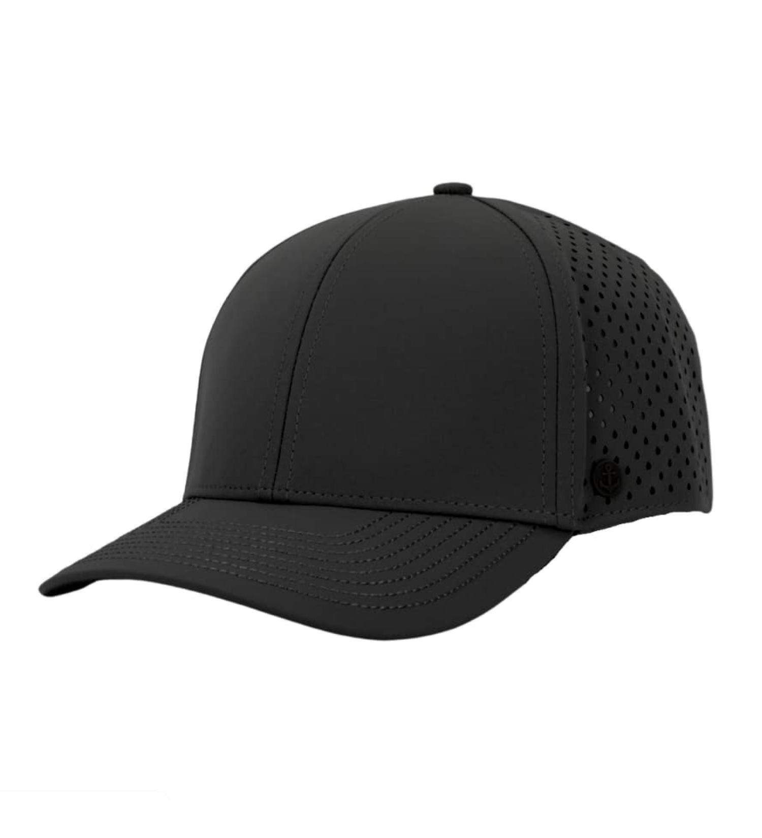 ANKOR Ultra Performance Water-Resistant UPF 50 Baseball Hat - Black | For Golf, Boat, Beach, Lake, Workout | Men and Women - Buy Online on GoSupps.com