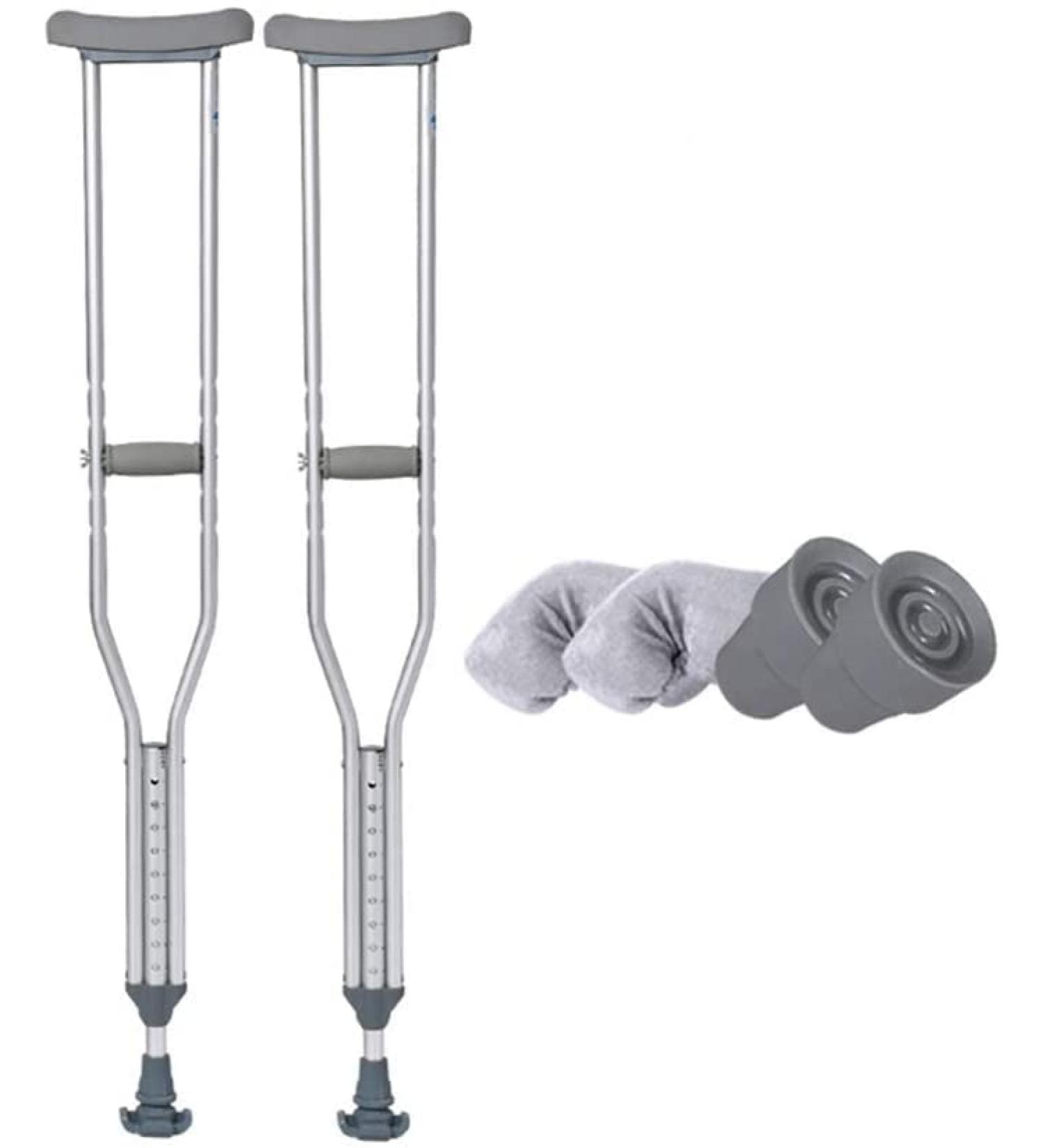 Crutches for Adults Underarm Underarm Crutches for Adjustable Crutch Abduction Underarm Legs Crutches Elderly Stick Slip Height Adjustable Disabled for Adults and Teenager Great fo Lucky Star - Buy Online on GoSupps.com
