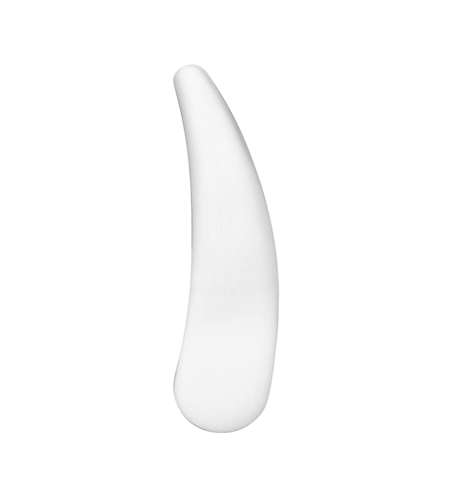 Beaupretty Stainless Steel Cosmetic Spatulas for Facial Cream & Masks | Skin Care Mixing Spoon | 7x2x0.2cm Silver - Buy Online on GoSupps.com