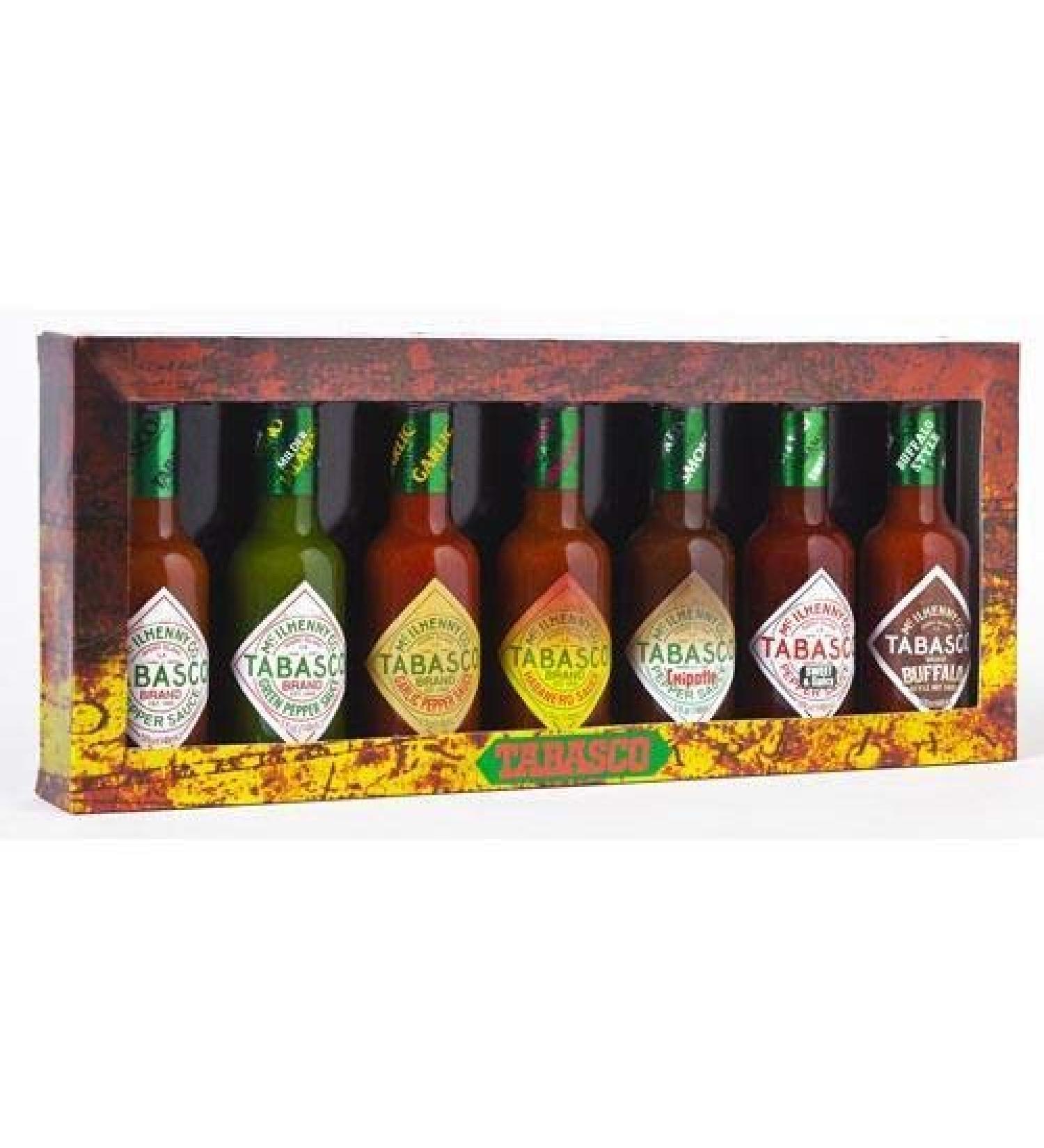 TABASCO Family of Flavors Gift Box - Hot Sauce Gift Set - Variety Pack