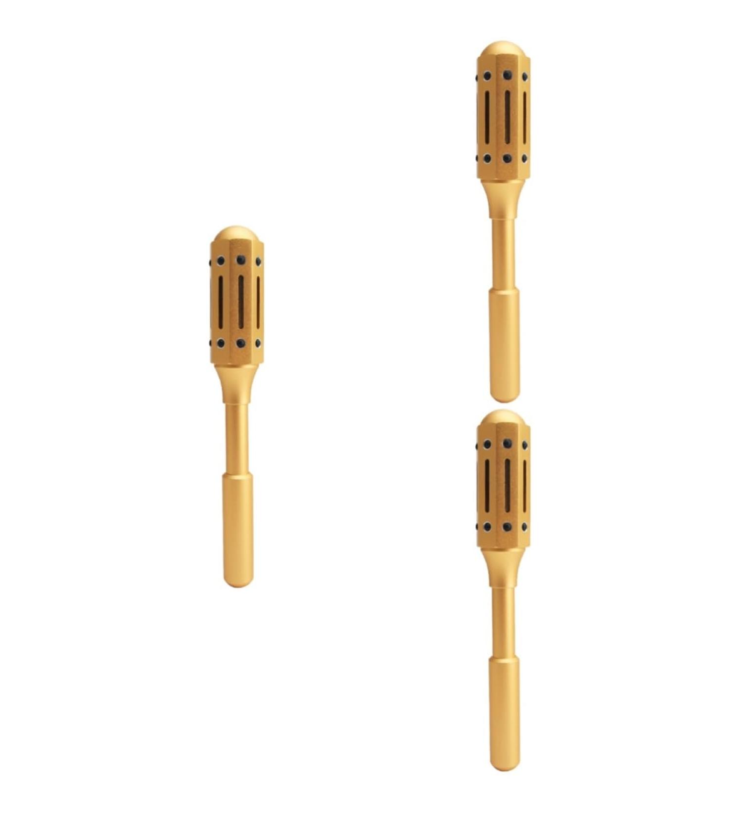 Healeved 3 SCHLASHER Moxibustion Burner | Moxa Acupuncture Massage Roller | Goldenx3stk - 21.9x1.9cm | International Shipping Available - Buy Online on GoSupps.com