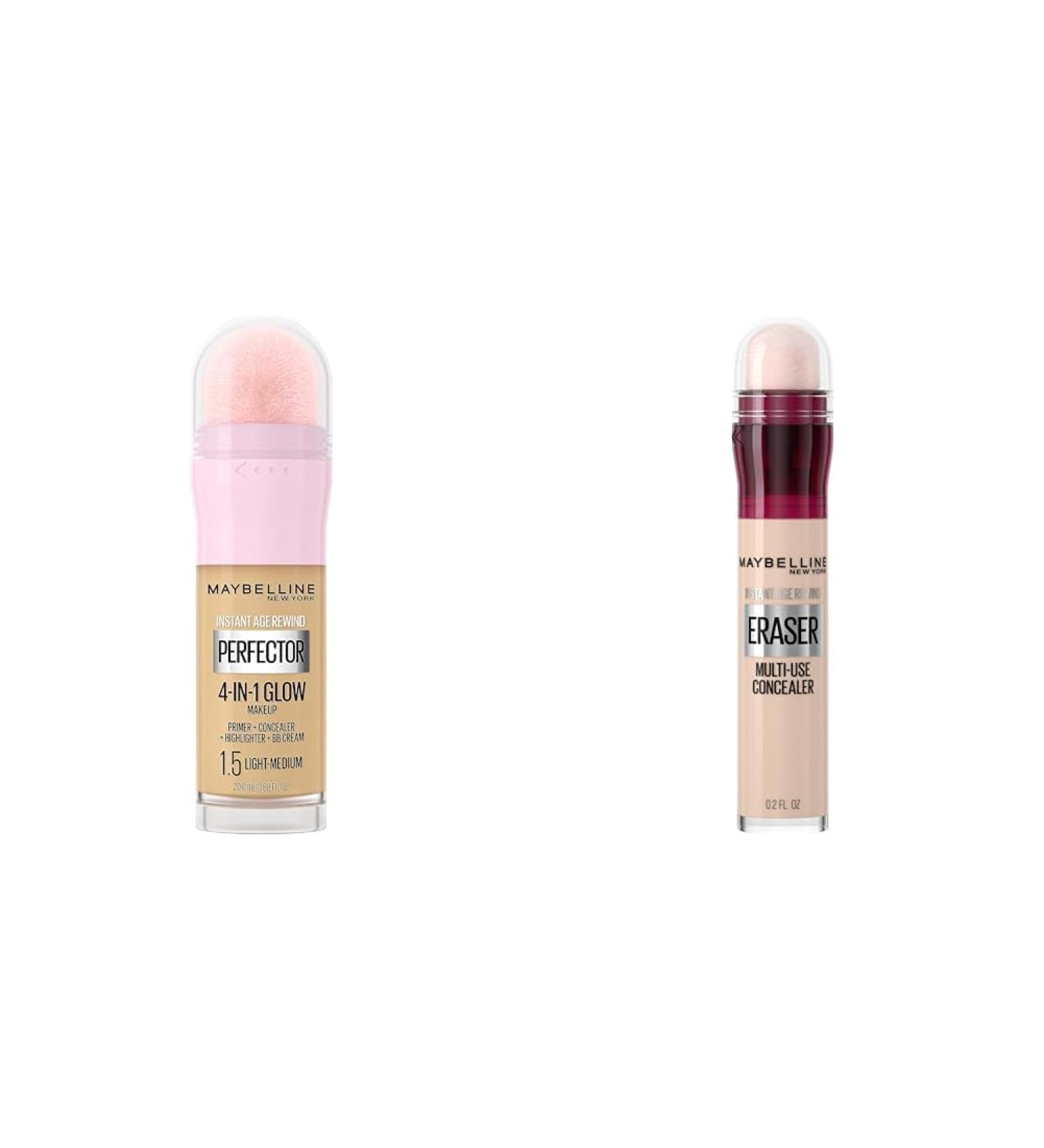 Maybelline New York Instant Age Rewind & Instant Age Rewind Eraser Dark Circles Treatment Multi-Use Concealer 110 Fair 0.2 Fl Oz (Pack of 1) Packaging May Vary - Buy Online on GoSupps.com