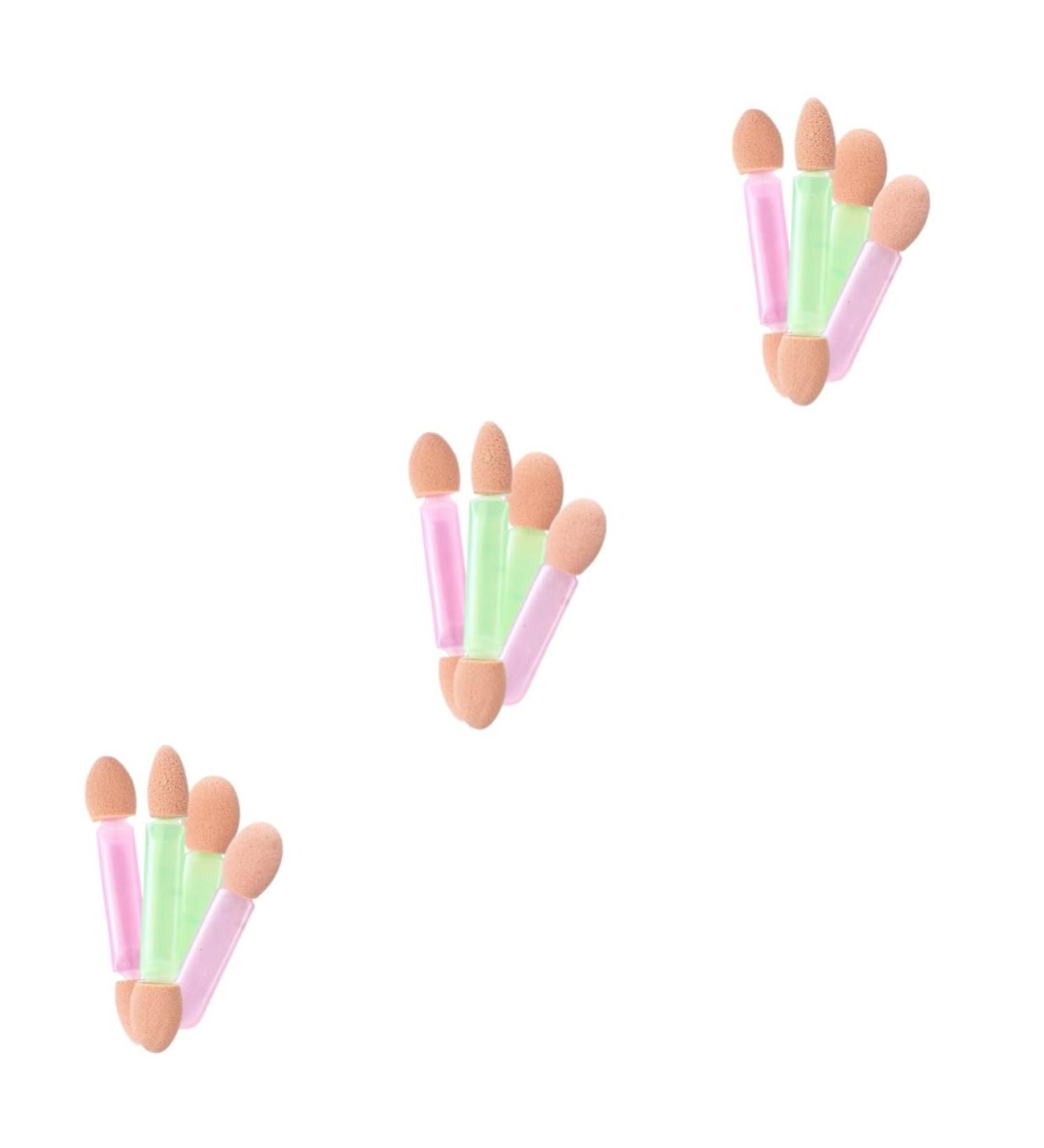 Baluue 24 Pcs Eyeshadow Brush Sponge Eyeshadow Stick Sponge Applicator Eyeshadow Accessories - Buy Online on GoSupps.com
