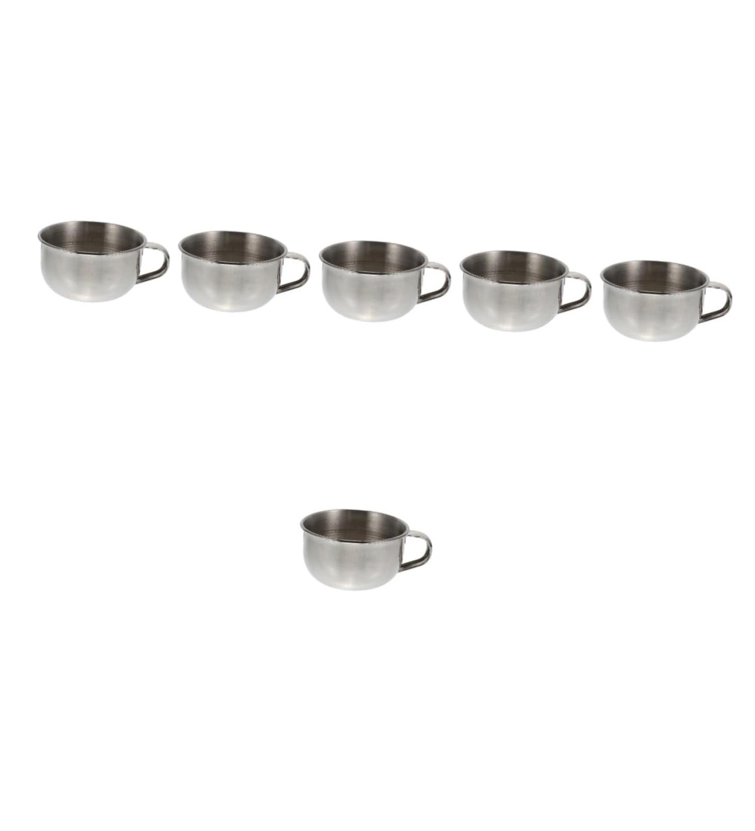 FRCOLOR 6 STK Razor Wood Mixing Bowls Stainless Steel Shaving Brush & Japanese Soup Bowls Rustproof Durable Perfect for Rice & More - Buy Online on GoSupps.com