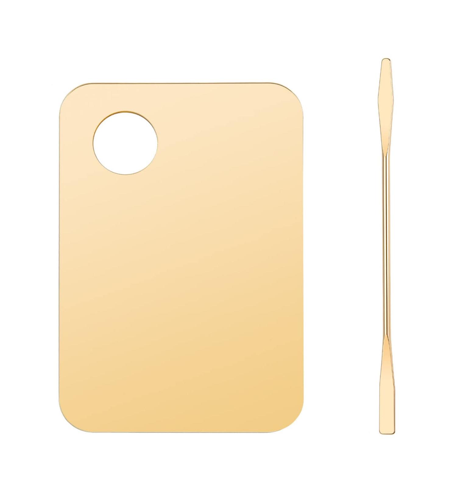 Buy Makeup Mixing Palettes & Nail Color Plates - DIY Nail Polish Mixing with Toner Stick - Golden Color Mixing Solutions - Buy Online on GoSupps.com