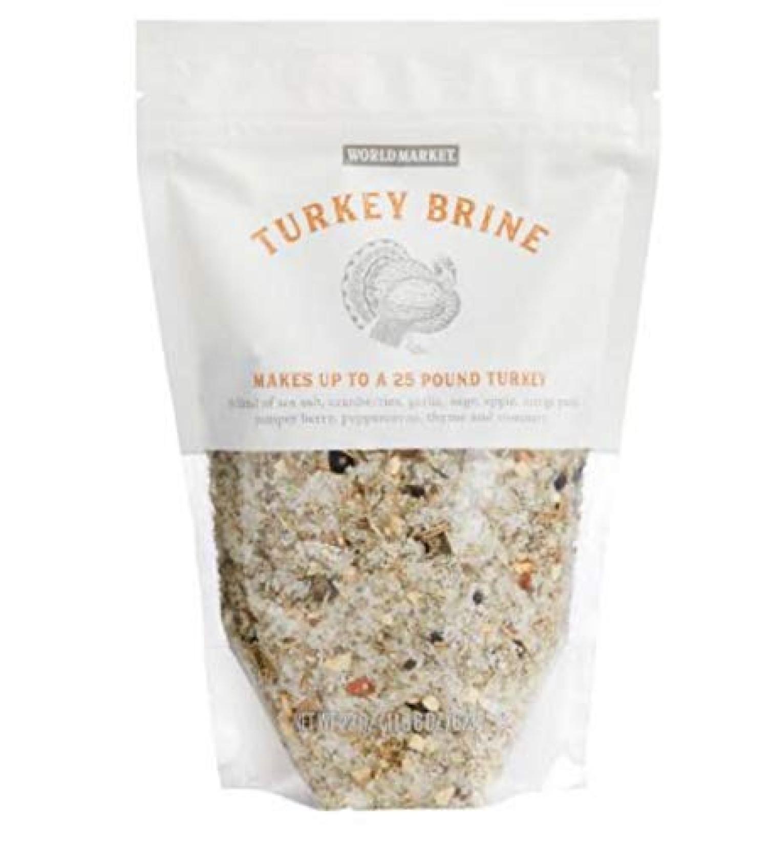 World Market Turkey Brine Mix 22oz - Perfect Poultry Seasoning (1.37lb) - Buy Online on GoSupps.com