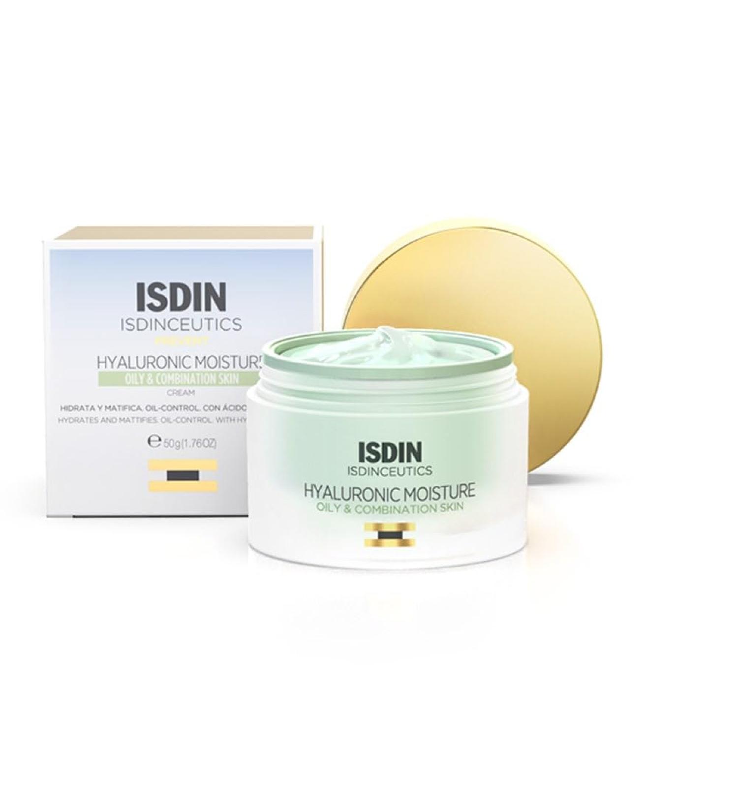 ISDIN Isdinceutics Prevent Hyaluronic Moisture Cream - Oily & Combination Skin 50 g - Buy Online on GoSupps.com