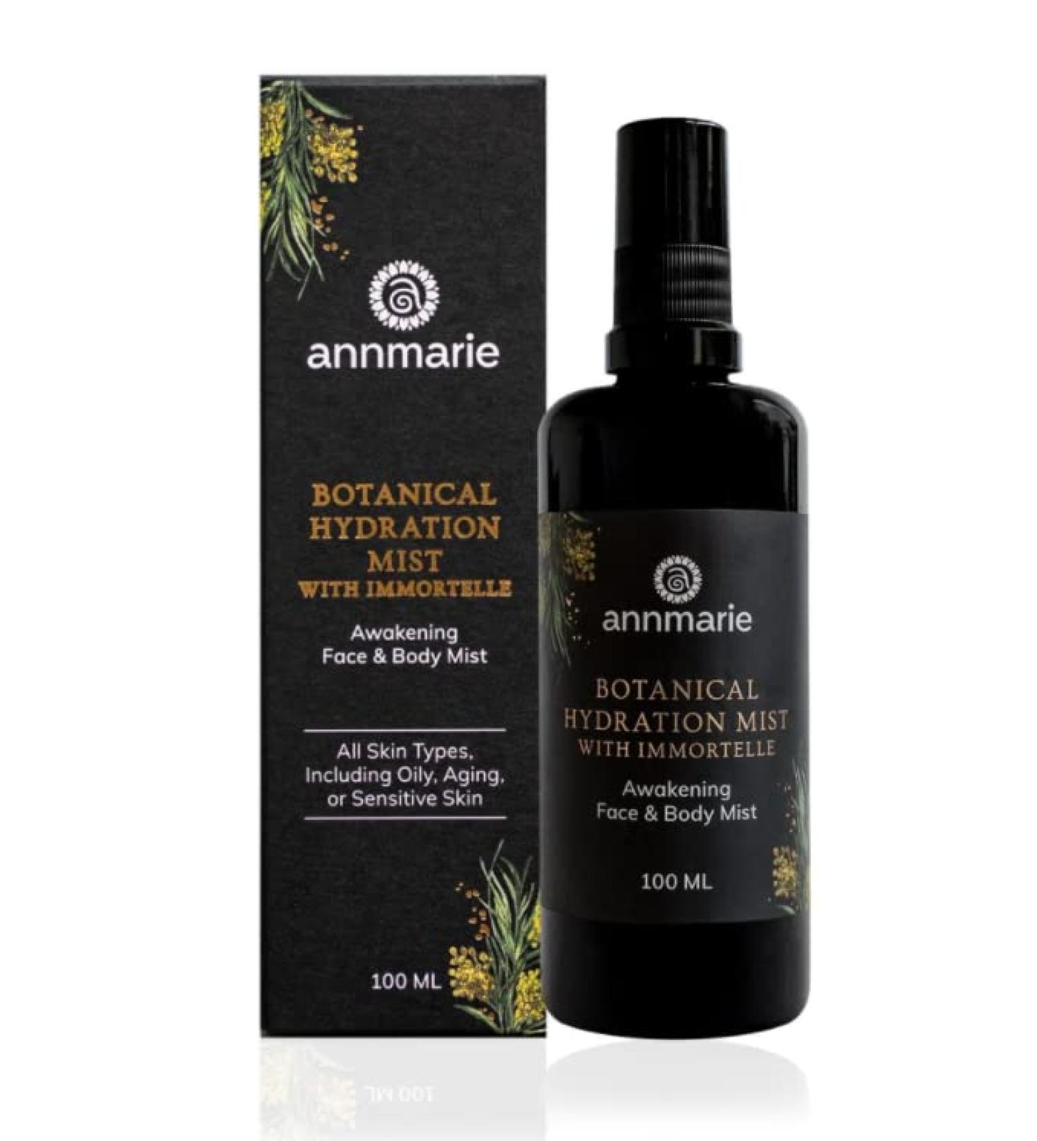 Annmarie Botanical Hydrating Mist with Immortelle - 100 ml | Natural Hydration for Glowing Skin | International Shipping Available - Buy Online on GoSupps.com