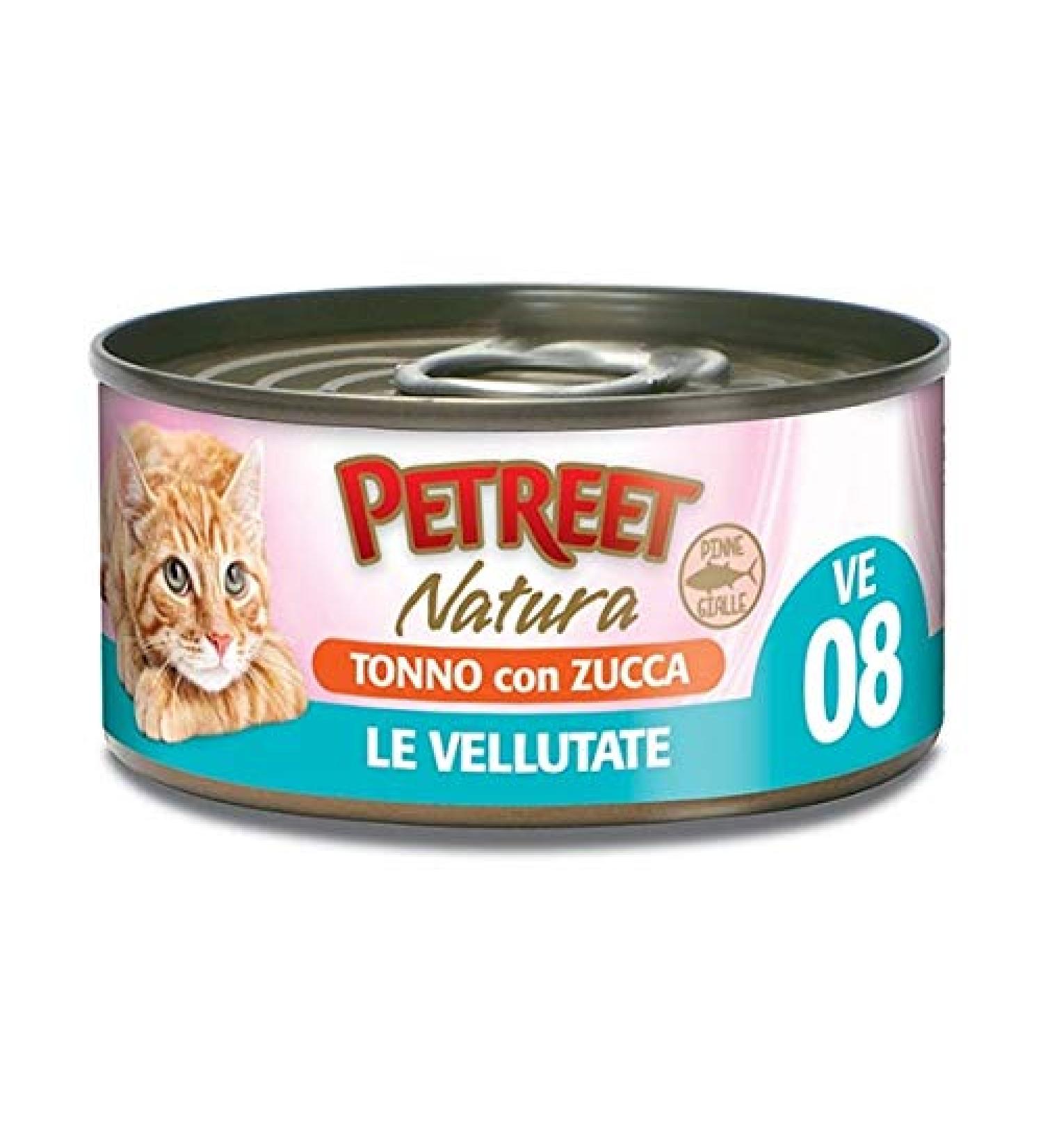 PETREET Natura VE 08 Le Velvet Tuna with Pumpkin 70 g