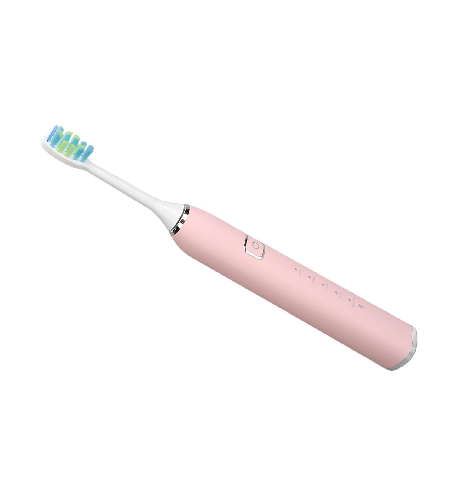Smart Toothbrush | 1200mAh Electric Tooth Brush | 38000 VPM | Pink | International Shipping Available - Buy Online on GoSupps.com