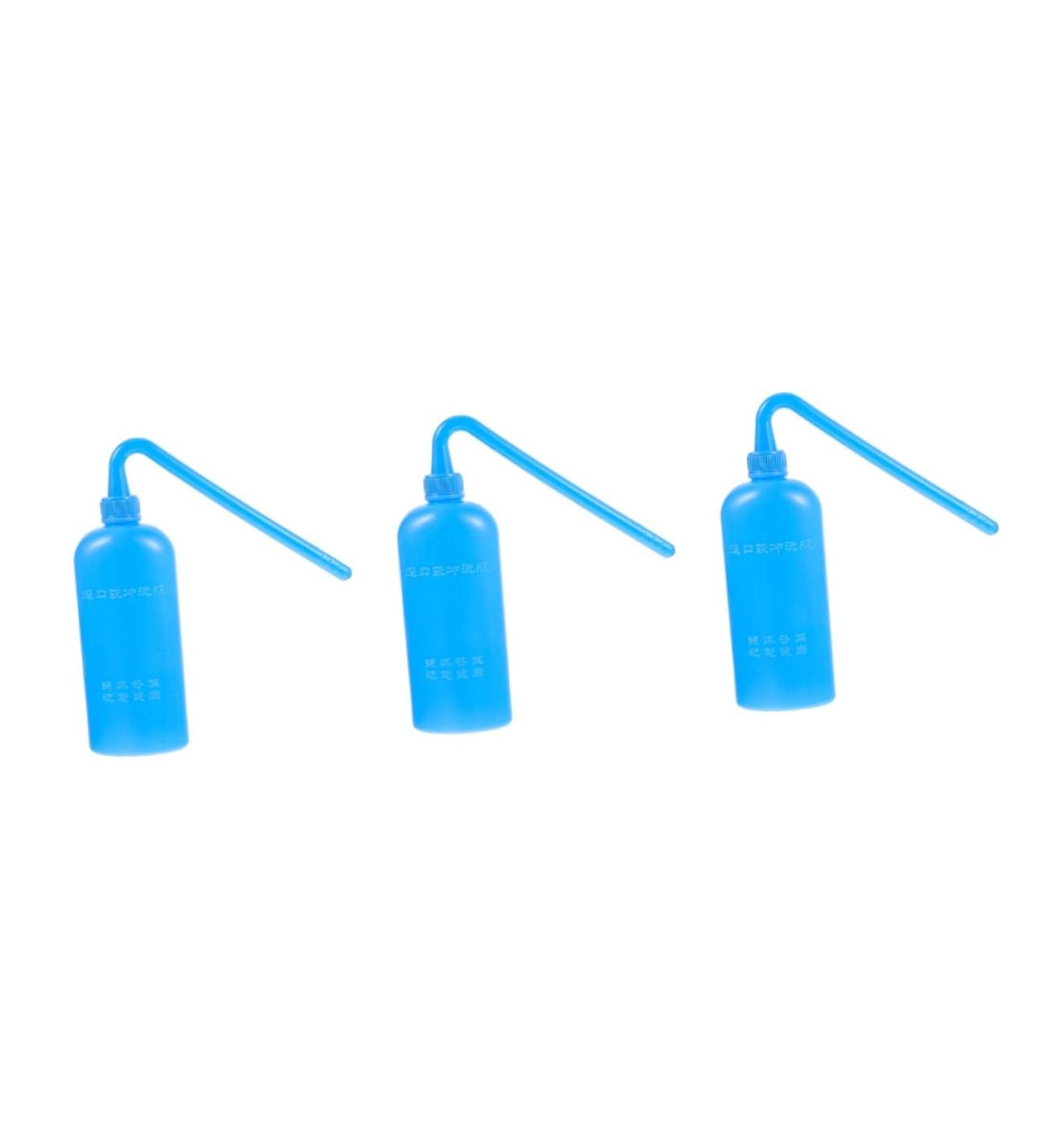 Buy Minkissy 3 Pieces Plastic Cleaning Bottles - Leak-Proof & Versatile 18x7x4cm | International Shipping Available - Buy Online on GoSupps.com