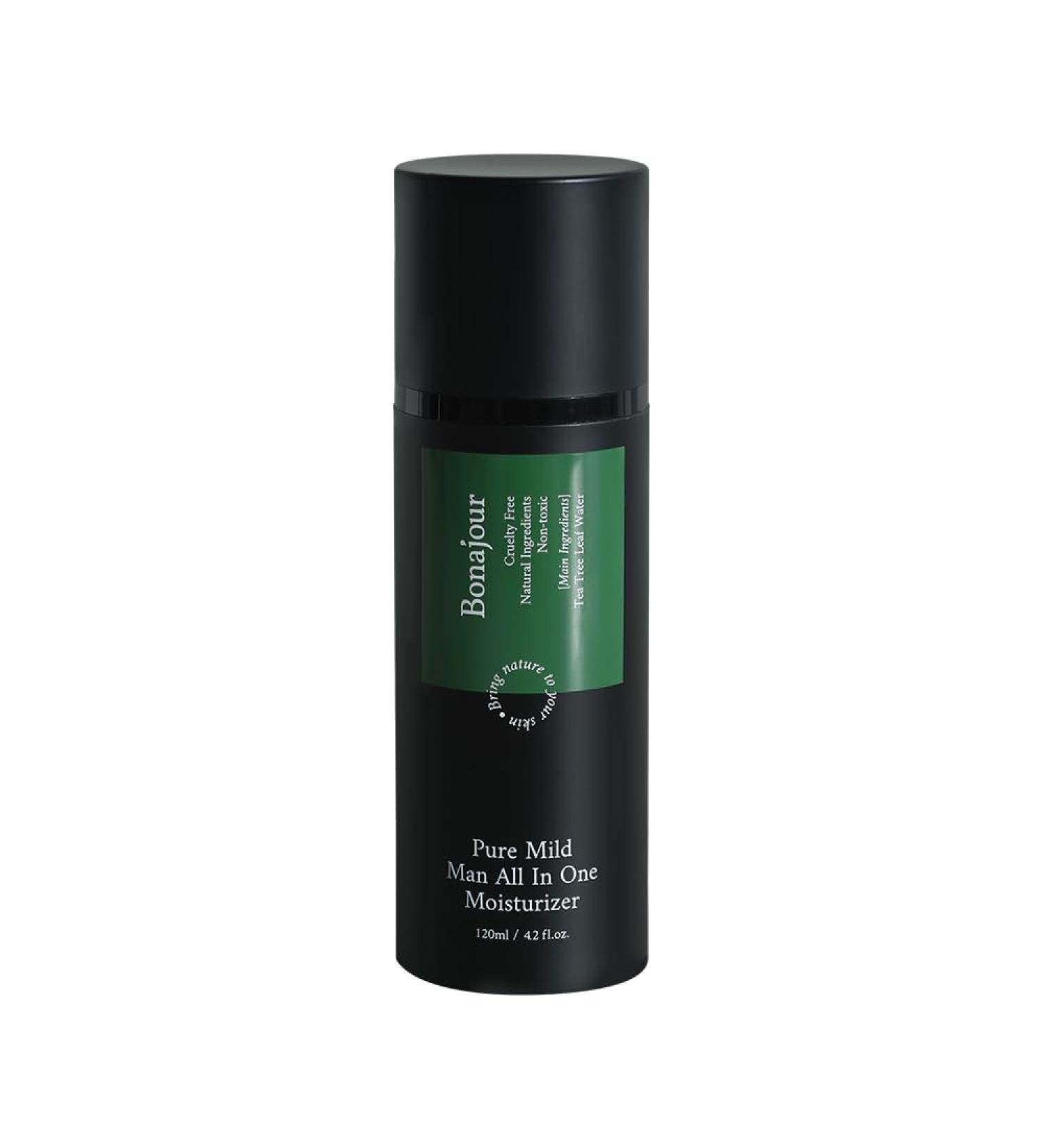 BONAJOUR Vegan beauty Daily All-In-One Moisturizer for men Natural & Organic Vegan Anti-Aging Face Lotion Skincare for Men 4.2 Fl. Oz - Buy Online on GoSupps.com