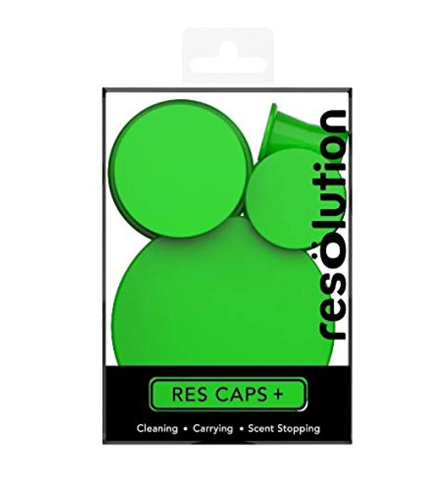 Resolution RES CAPS+ - Water Pipe Cleaning Caps - Green
