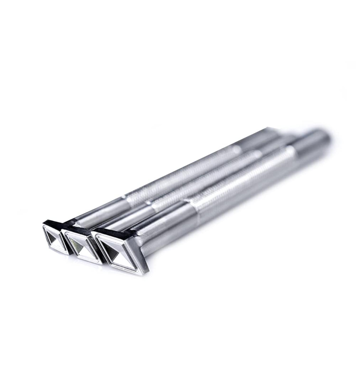 Singring 3D Geometric Diamond Leather Stamping Tools - Set of 3 (S+M+L) | 304 Stainless Steel DIY Leathercraft Carving Stamps - Buy Online on GoSupps.com