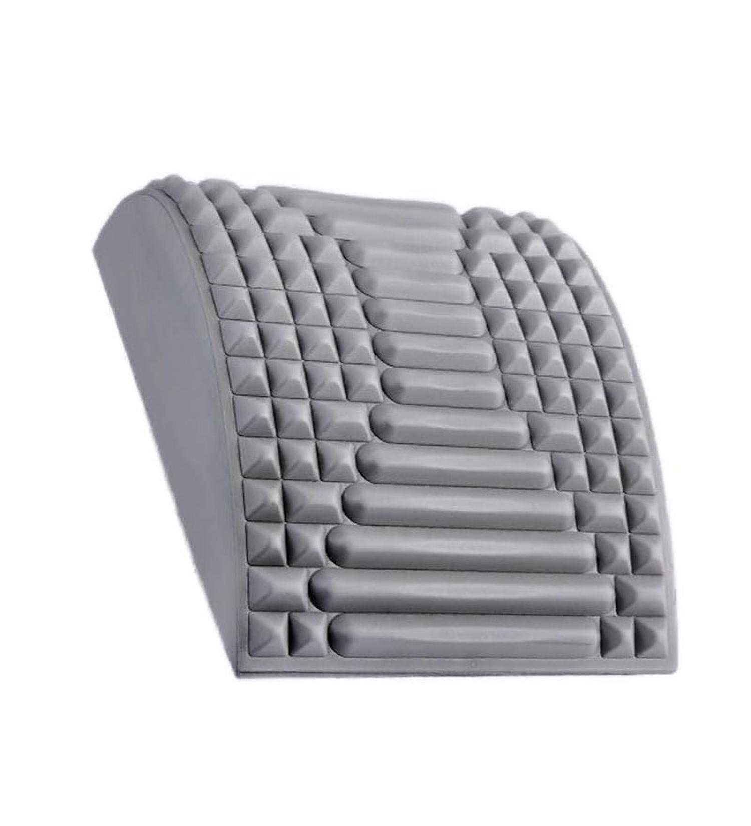 Orthoback Vital - Orthopedic Neck Extender Pillow for Back Pain Relief | Lumbar Support & Massage (Gray) - International Shipping Available - Buy Online on GoSupps.com
