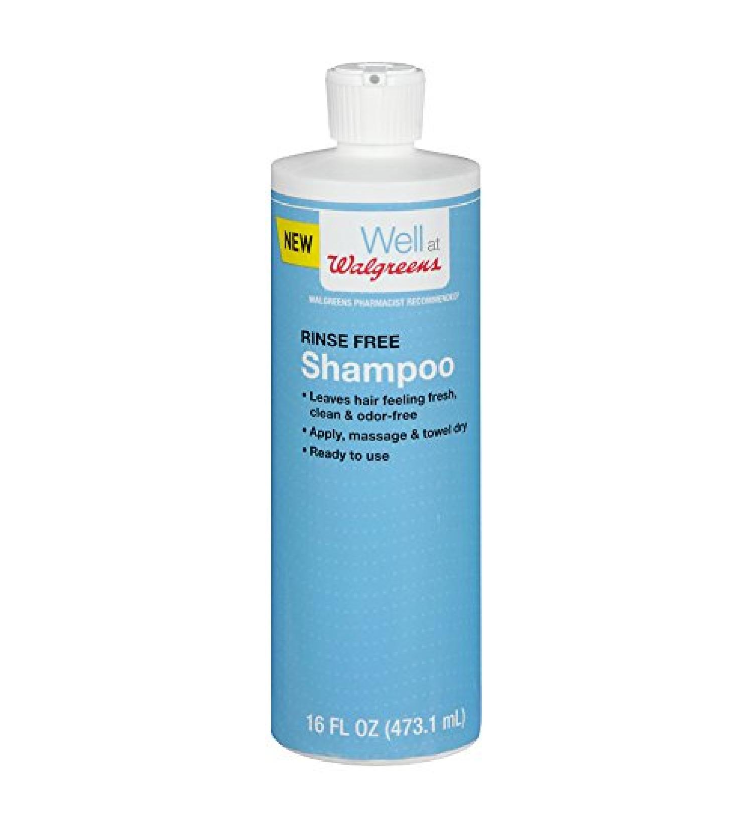 walgreens Rinse Free Shampoo 16 fl oz