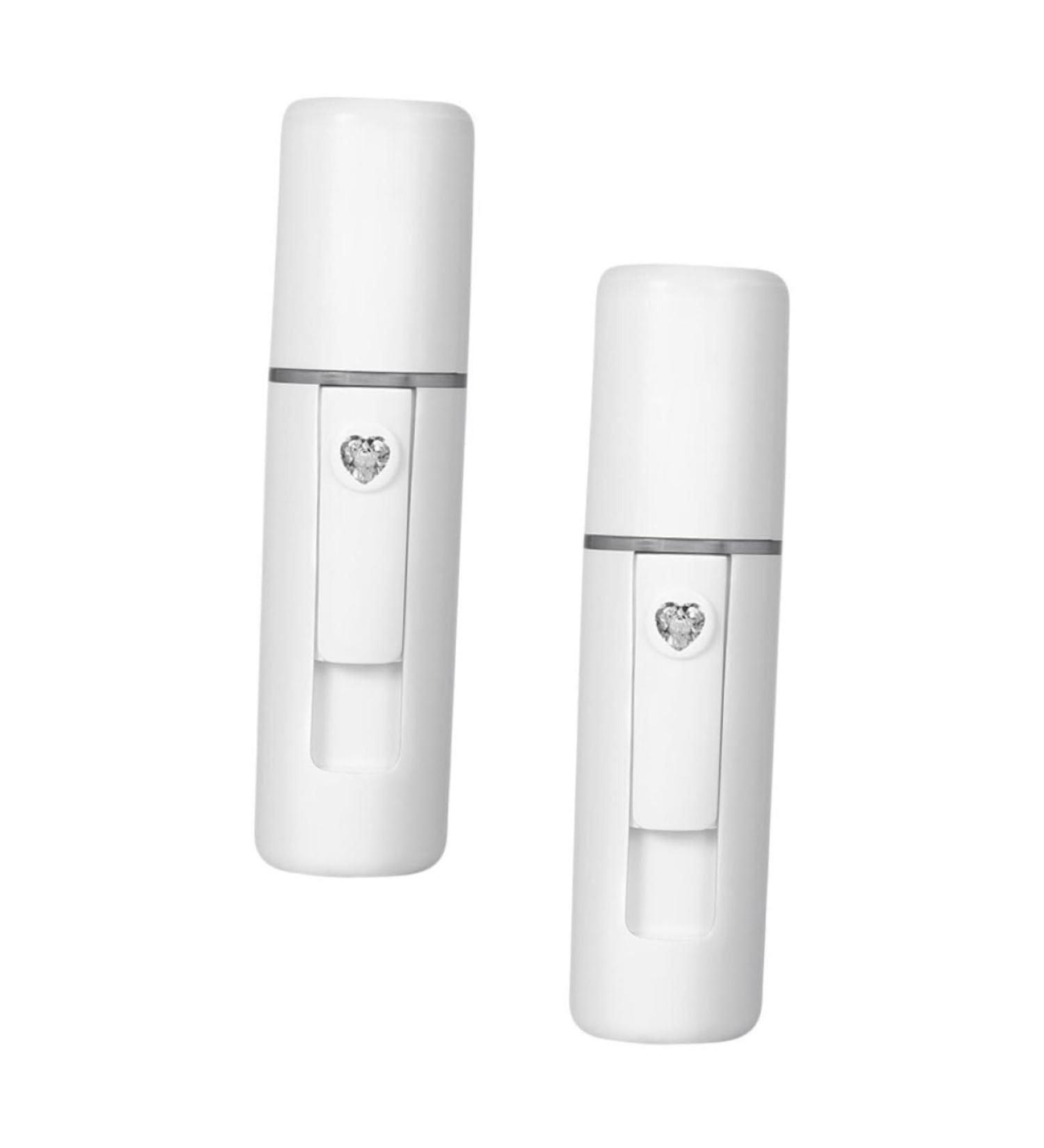 Baluue 2pcs Spray Meter Women Face Humidifier Diffusers for Essential Oils Air Diffuser Plastic White - Buy Online on GoSupps.com
