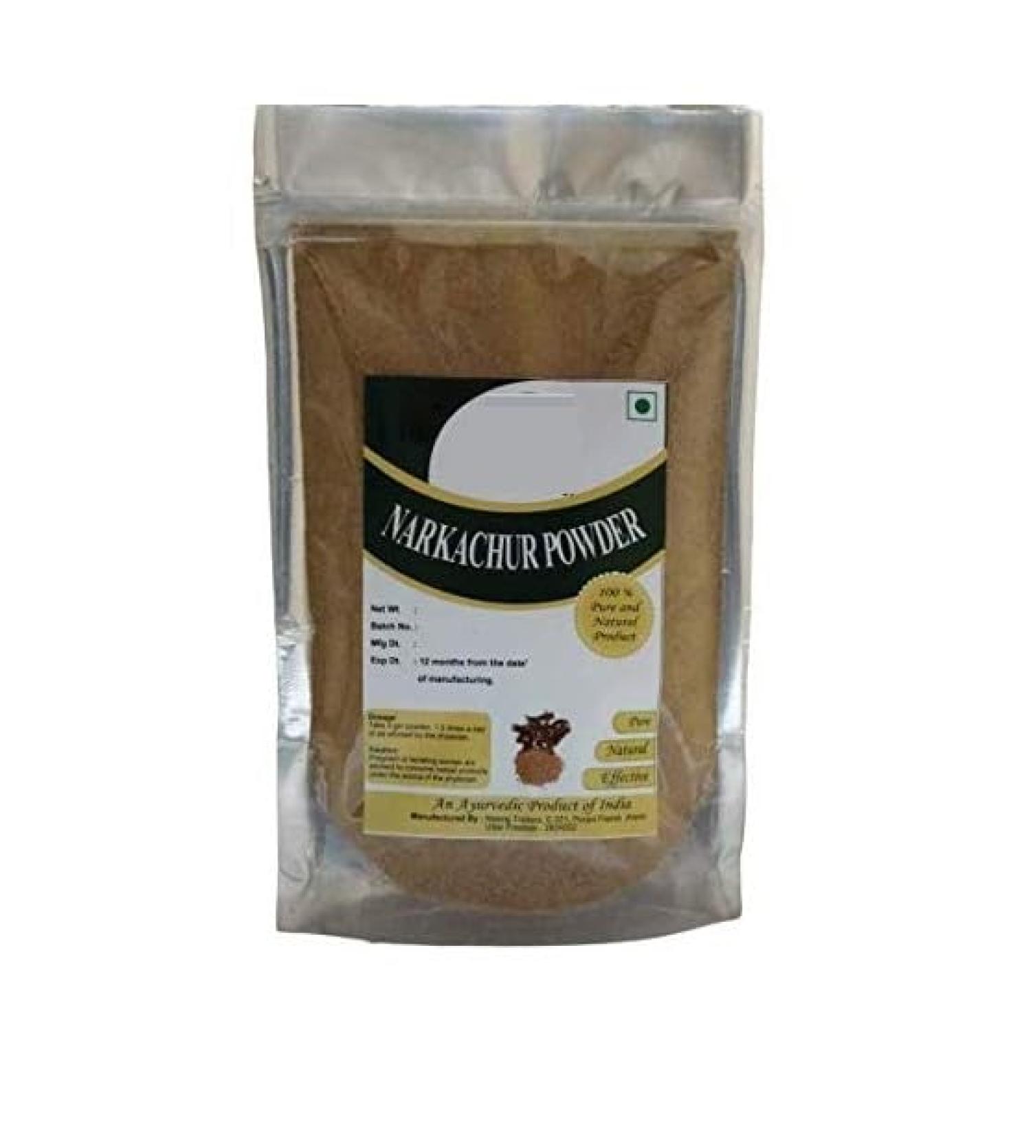 YAAJ Nar Kachur Powder | Turmeric Zedoaria | NarKachur | Kali Haldi - 200 g