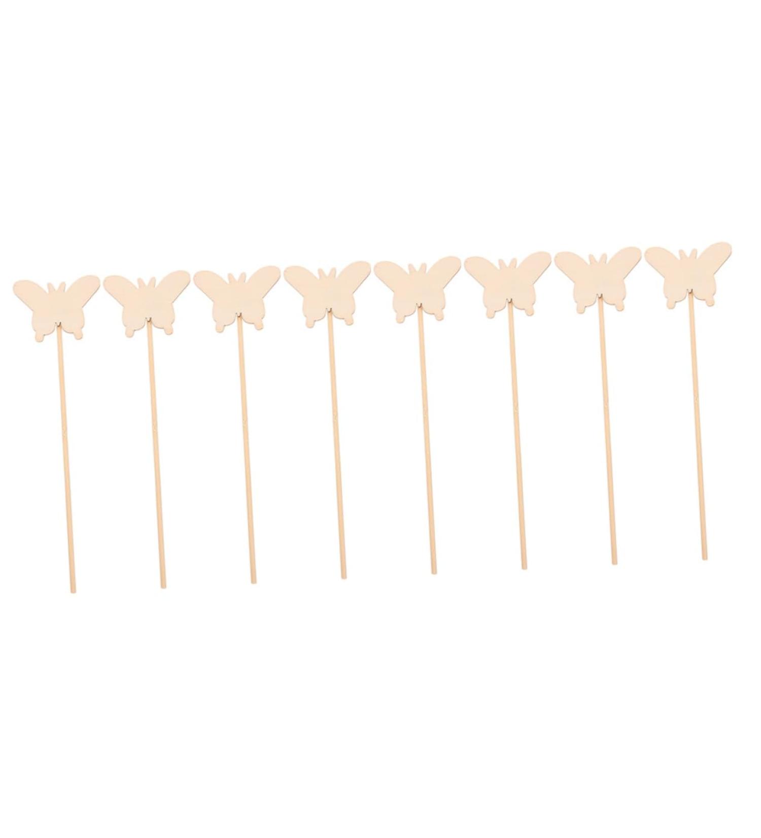 Lurrose 40 Pcs Wand Wooden Playset Toys Fairy Sticks for Painting Fairy Room Decor Manual Child - Buy Online on GoSupps.com