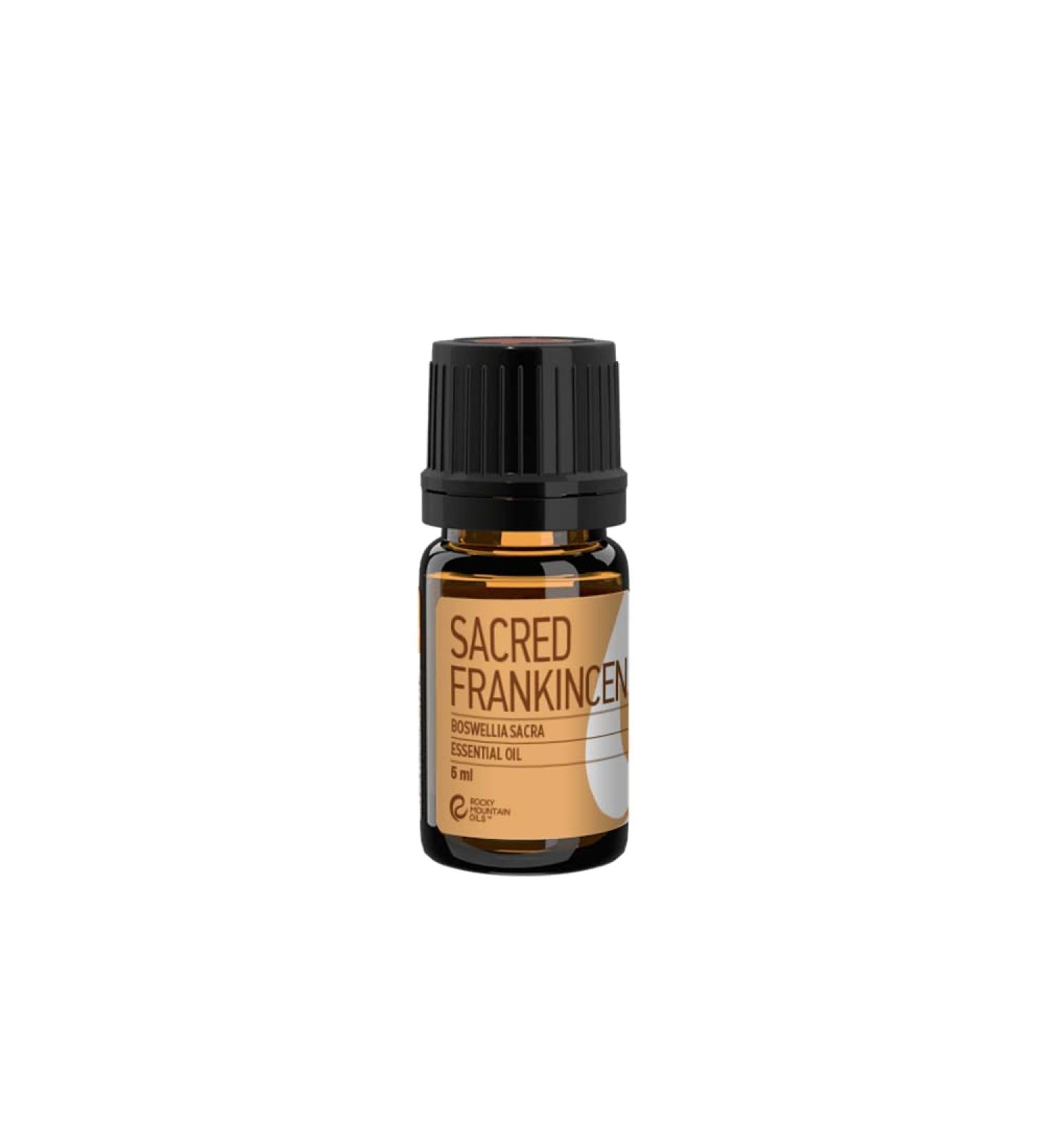 Rocky Mountain Oils Sacred Frankincense Essential Oil - Premium Aromatherapy for Diffusers Massage Therapy & Skin Care - 5ml - Buy Online on GoSupps.com