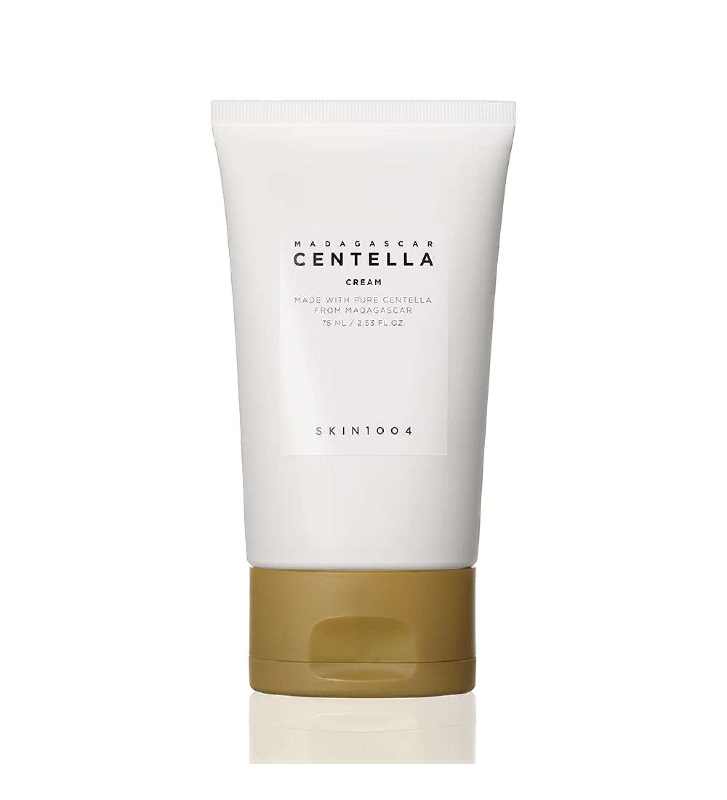 SKIN1004 Madagascar Centella Cream 2.53 fl.oz - Organic Moisturizer for Brightening & Wrinkle Care - Buy Online on GoSupps.com
