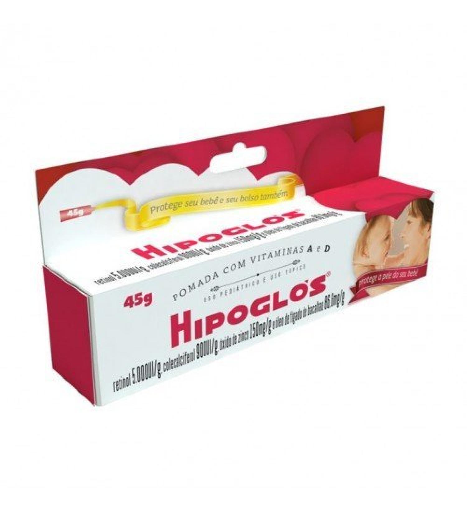 Hipoglos 1.58 Oz (45g) Baby Diaper Rash Cream and Dry Skin Protectant