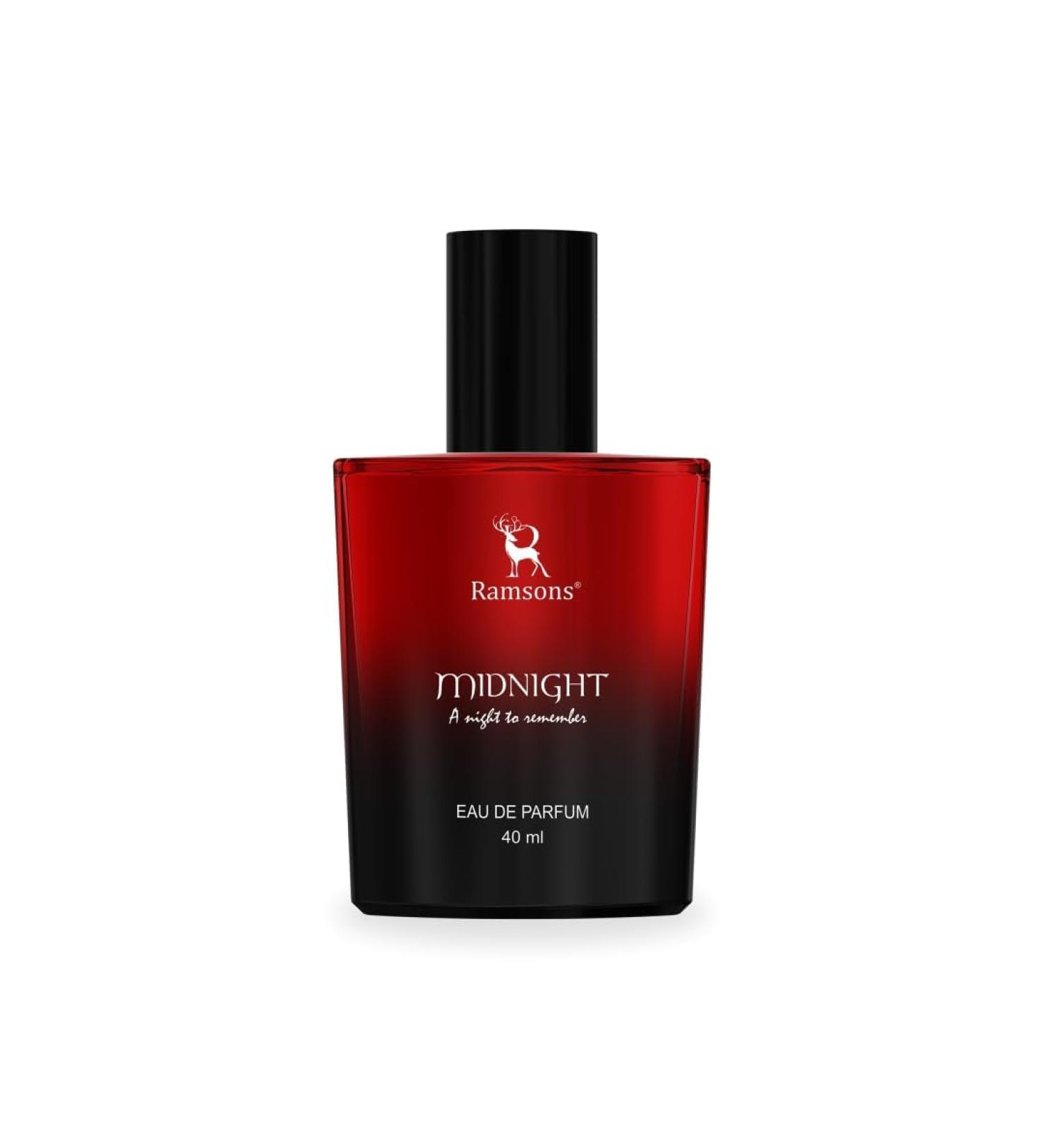 Ra.ms.ons - Midnight Eau De Parfum | 40 ML | Perfume for Men | TN - Lavender Mint Green Camphor Lemongrass | MN - Cumin Aniseed Rose Jasmine | BN - Oakmoss Patchouli Musk Amber - Buy Online on GoSupps.com