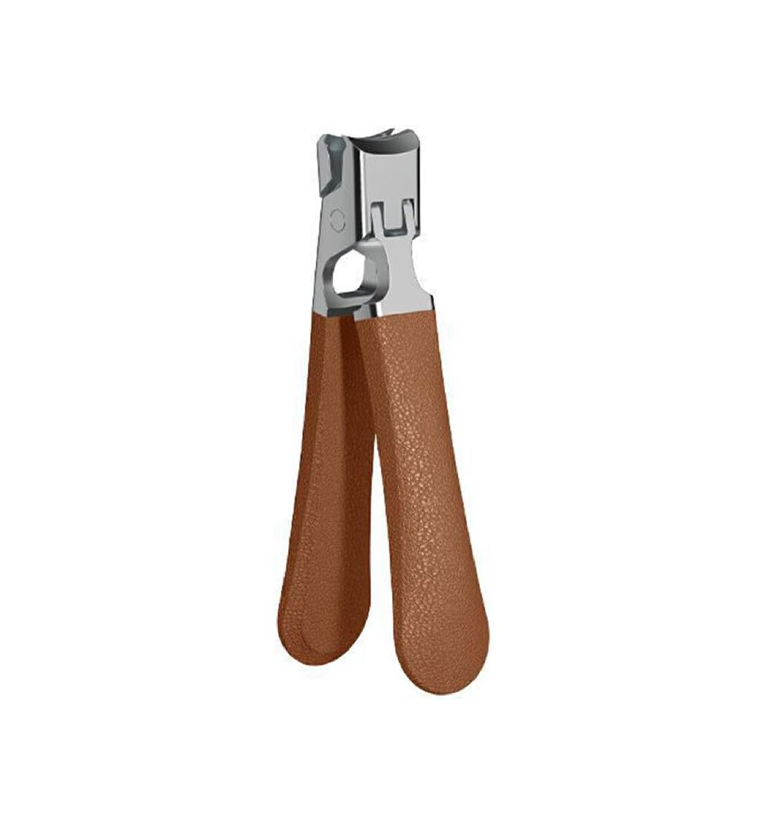 BOKIOESDE Precise Clipping Stainless Steel Nail Clippers for Easy to Splashproof Splashproof Nail Clippers Nail Thick Clippers Brown - Buy Online on GoSupps.com