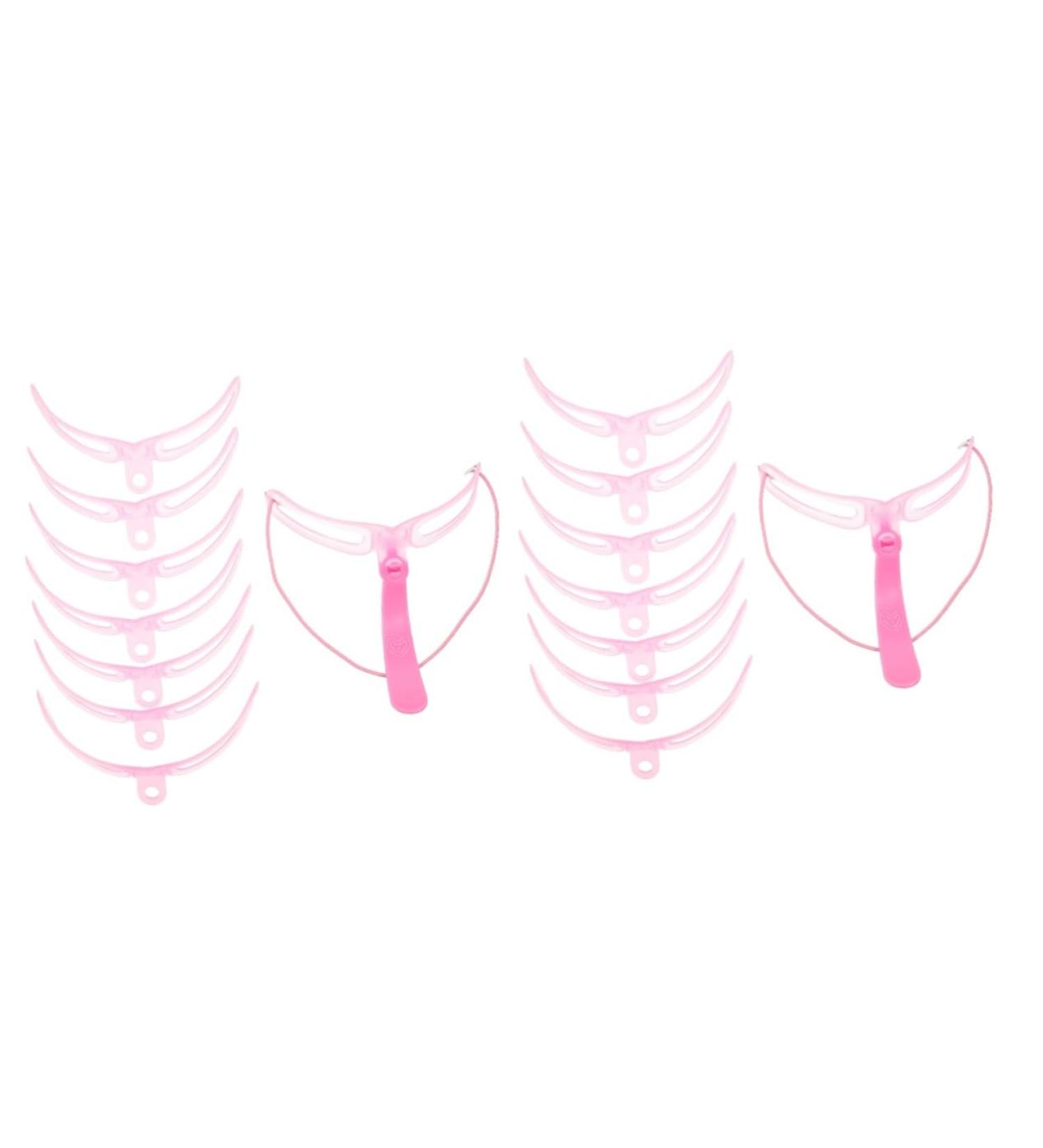 FOMIYES 6 Sets Eyebrow Aid Home Tools Handheld Eyebrow Stencil Professional Brow Stencils Accessories Major 1 count (Pack of 1) Pinkx2pcs - Buy Online on GoSupps.com