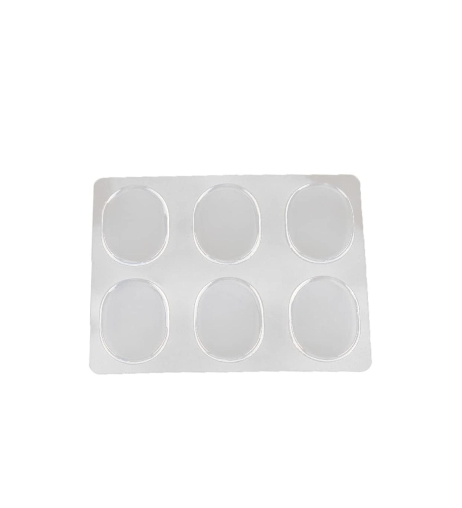 6pcs Silicone Heel Pads - Gel Shoe Pads for Comfort & Support | International Shipping - Buy Online on GoSupps.com