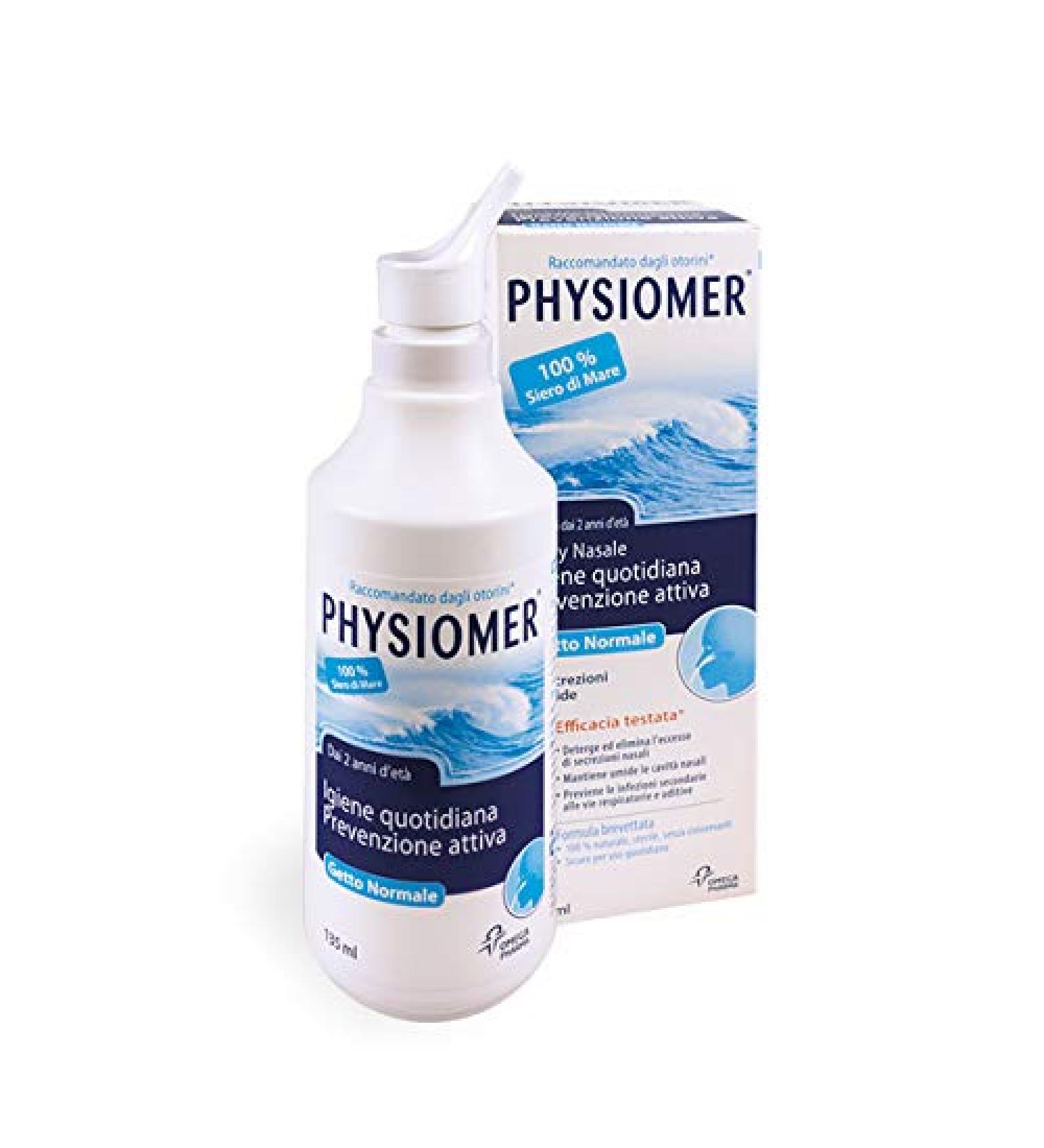 PHYSIOMER Spray Nasale Soluzione Isotonica Igiene Quotidiana 135 ml Promo