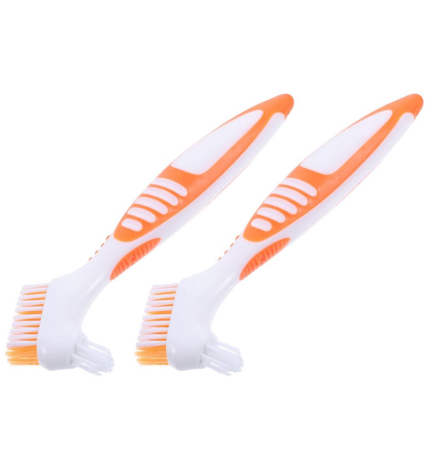 Mipcase 2pcs Turtle Shell Cleaning Brush Care Plastic Turtle Shell 16x5cm As Shown 1