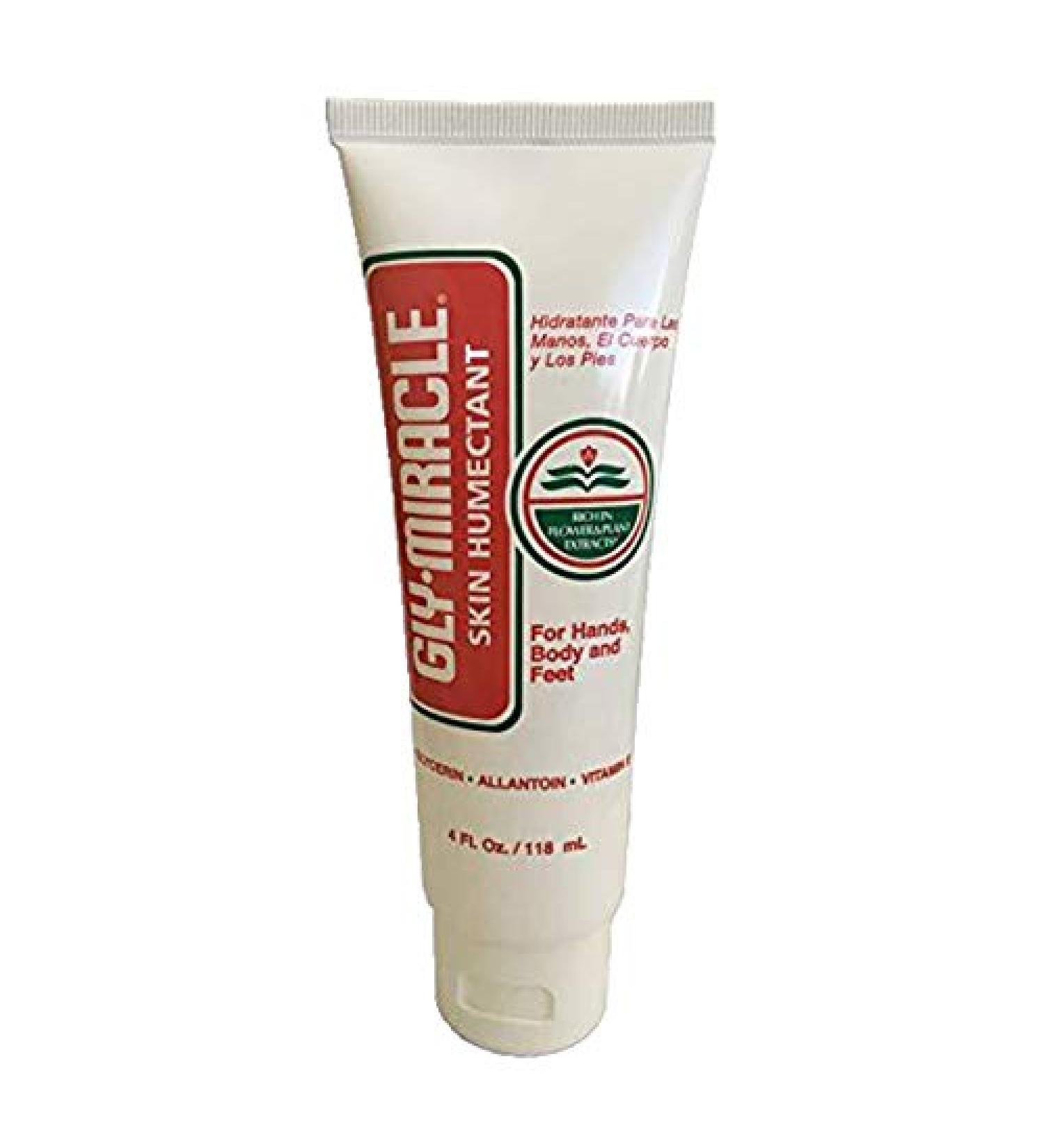 GLY MIRACLE Skin Humectant 4oz Tube - Deep Nourishing Hydration for Dry, Cracked Skin - Non-Greasy Formula for Hands, Cuticles, and Feet - Buy Online on GoSupps.com
