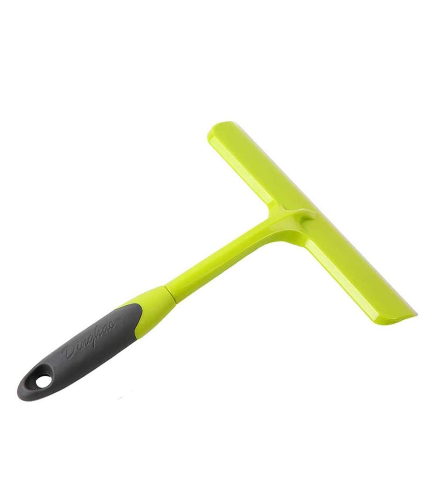 Green Glass Wiper Home Plastic Window Scraper Car Squeegee Bathroom Wiper Shower Cleaner for Shower Doors - Buy Online on GoSupps.com
