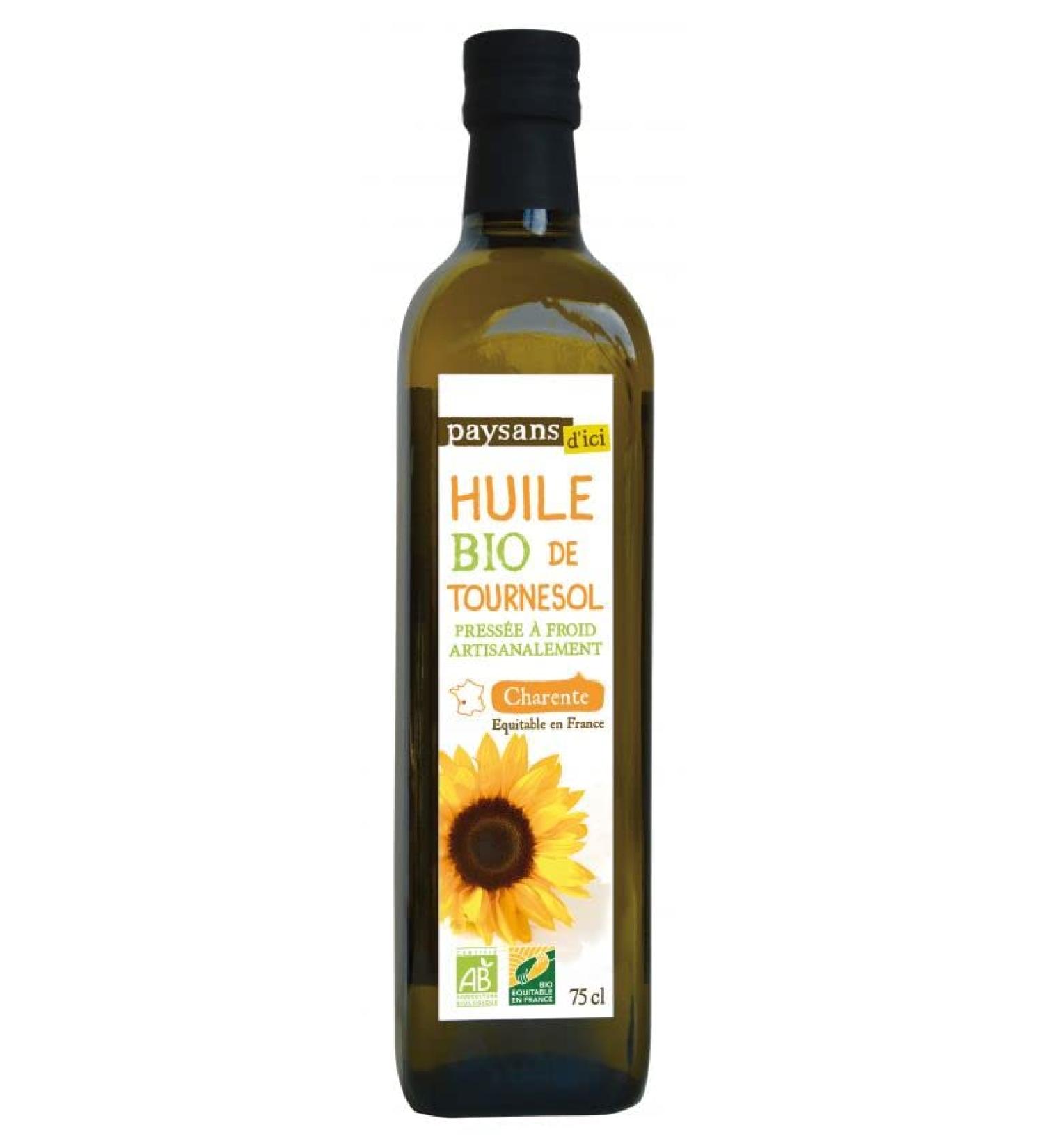 Organic & fair trade Gers sunflower oil