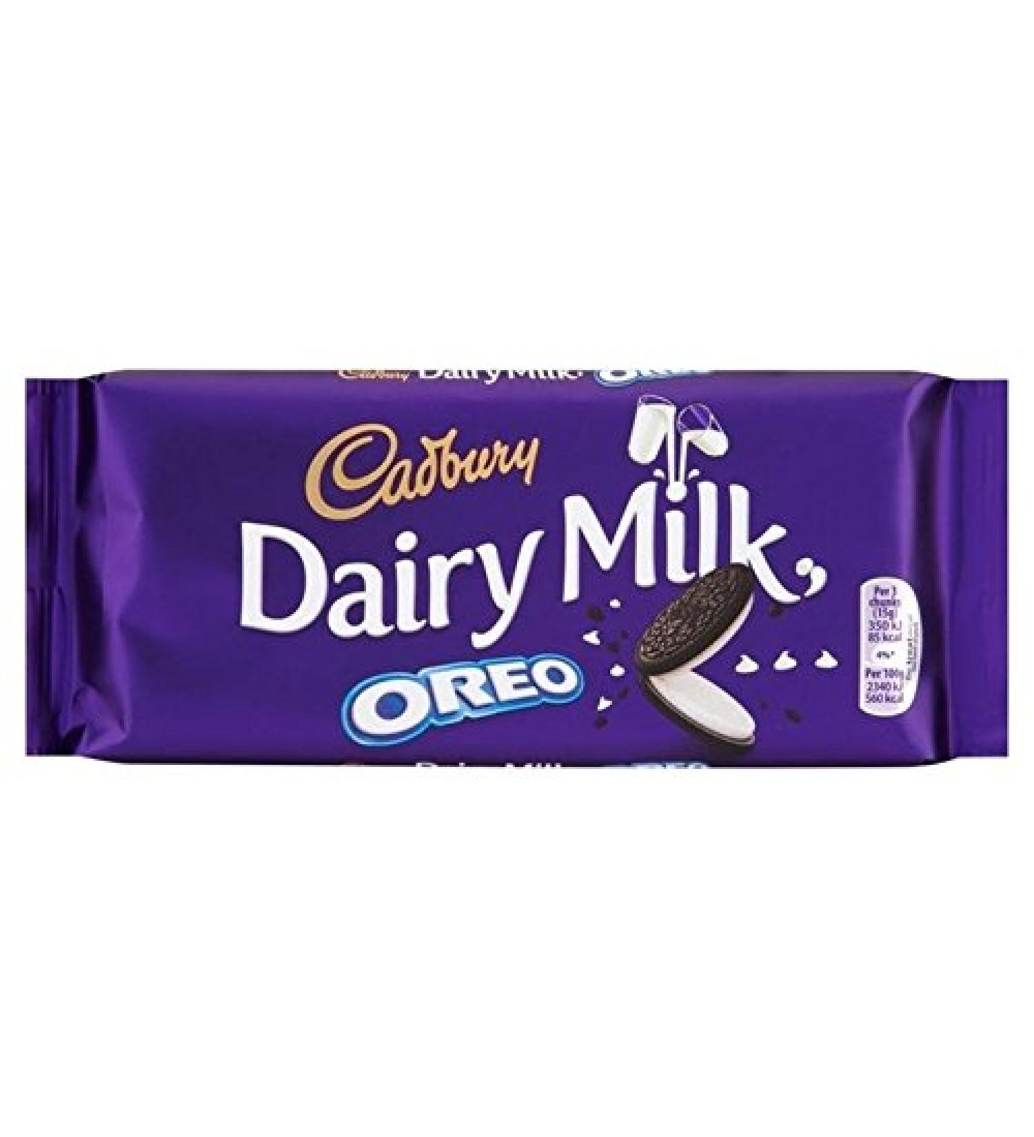 Cadbury Cadbury Cow Milk with Oreo 120 g - Pack of 6