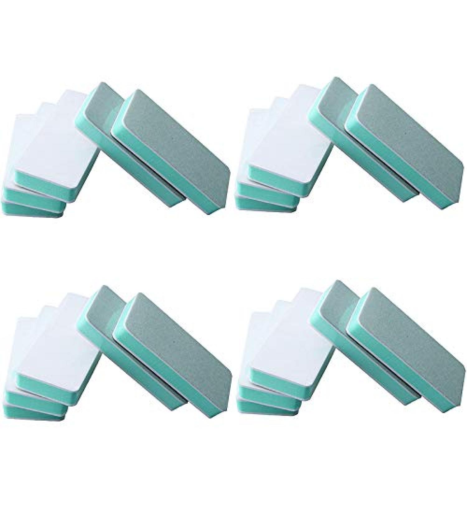 Brensty 20 Pieces Series 2 Ways Nail Art File Buffer Buffer Buffer Block Smooth Manicure Tips Tools - Buy Online on GoSupps.com