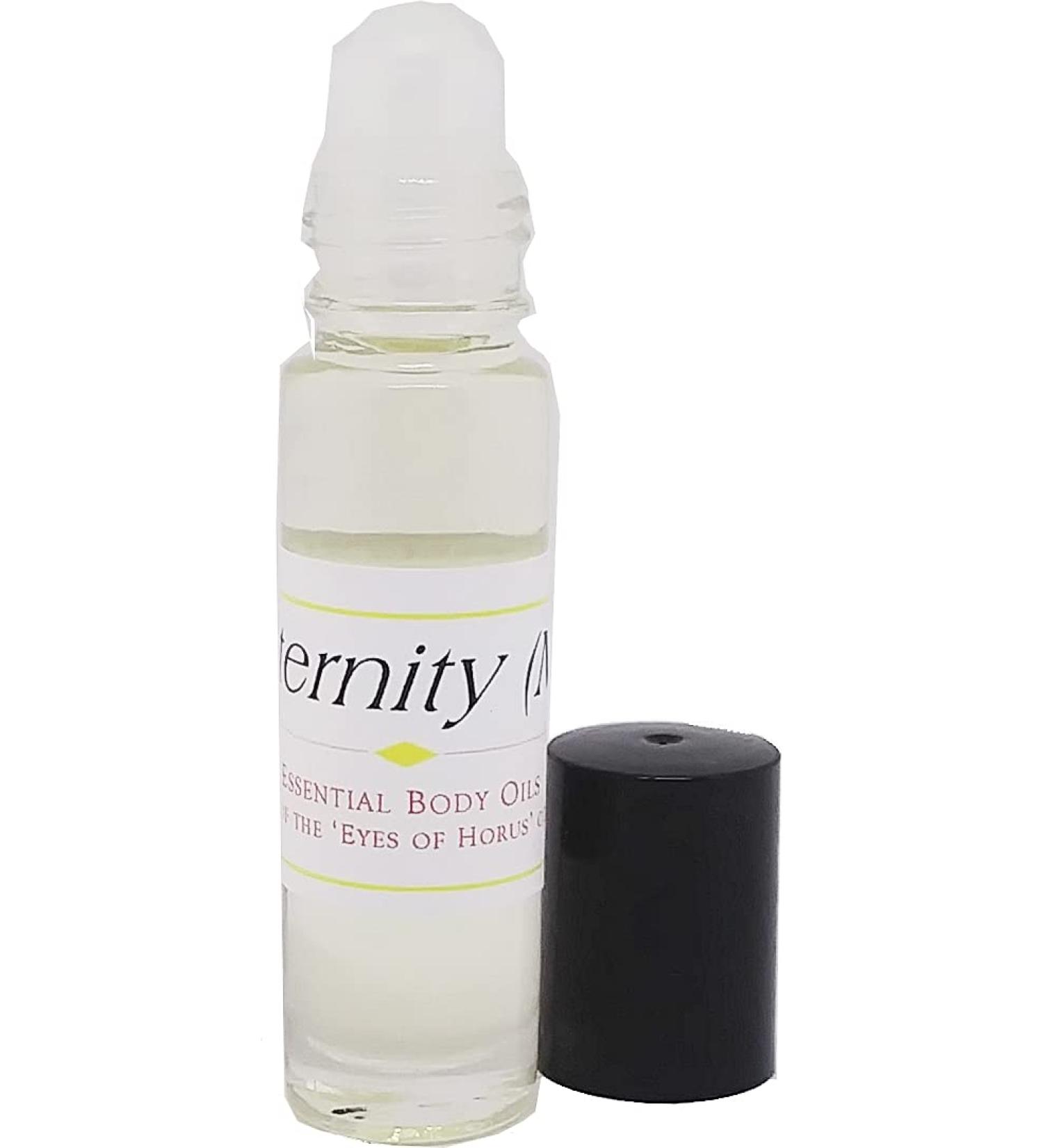 Eternity - Type For Men Scented Body Oil Fragrance Roll-On - Light Gold - 1/3 oz. - ID#22802 0.33 Fl Oz (Pack of 1)