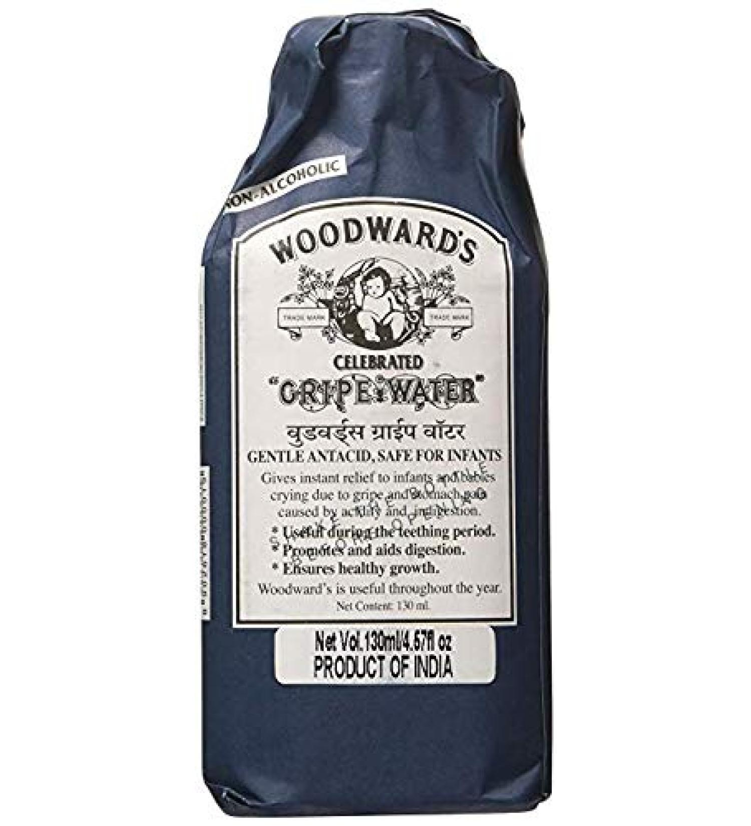 Woodward's Gripe Water 130ml - Pack of 2 | Natural Remedy for Colic & Gas - Buy Online on GoSupps.com