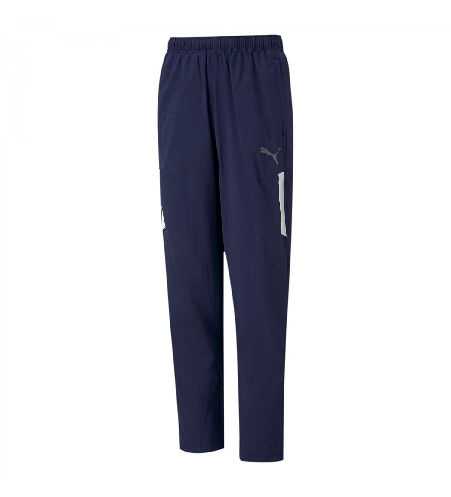 PUMA Unisex Kids Cargo Teamliga Sideline Pants Jr 164 Peacoat-puma Black-puma White