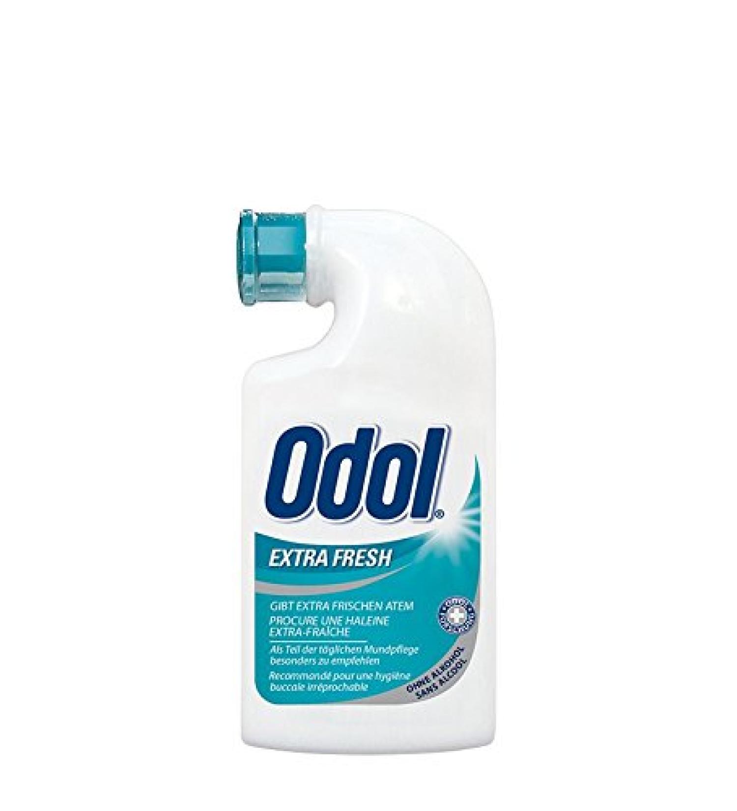 Odol Mouthwash Extra Fresh 125ml Pack of 10 (10 x 125 ml)