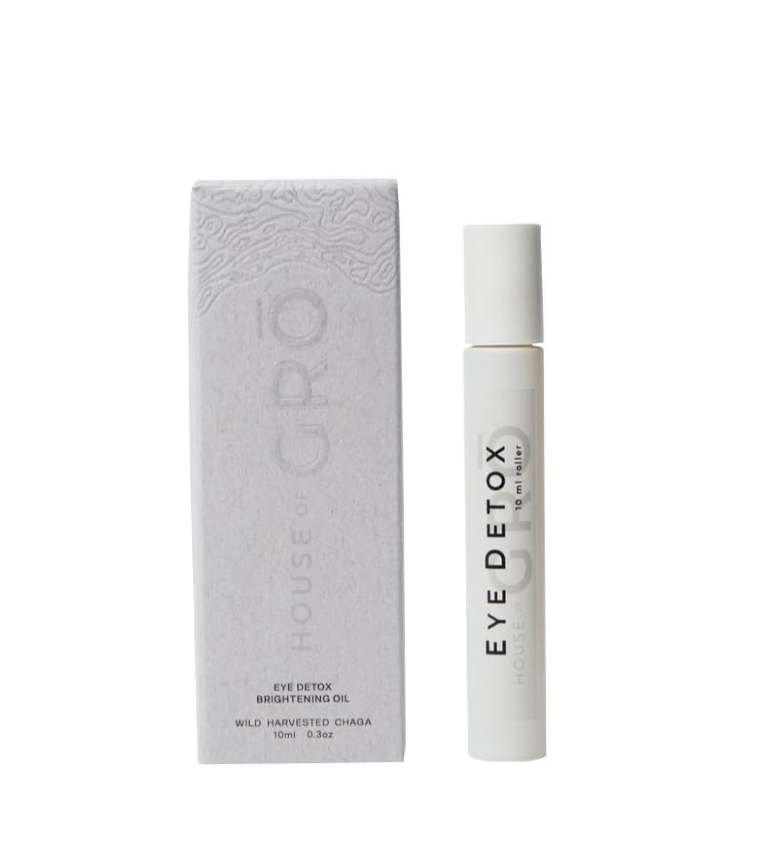 House of Gr EYE DETOX - Brightening Oil | 10ML Chaga Mushroom Eye Roller for All Skin Types | Inclusive Clean Beauty - Buy Online on GoSupps.com